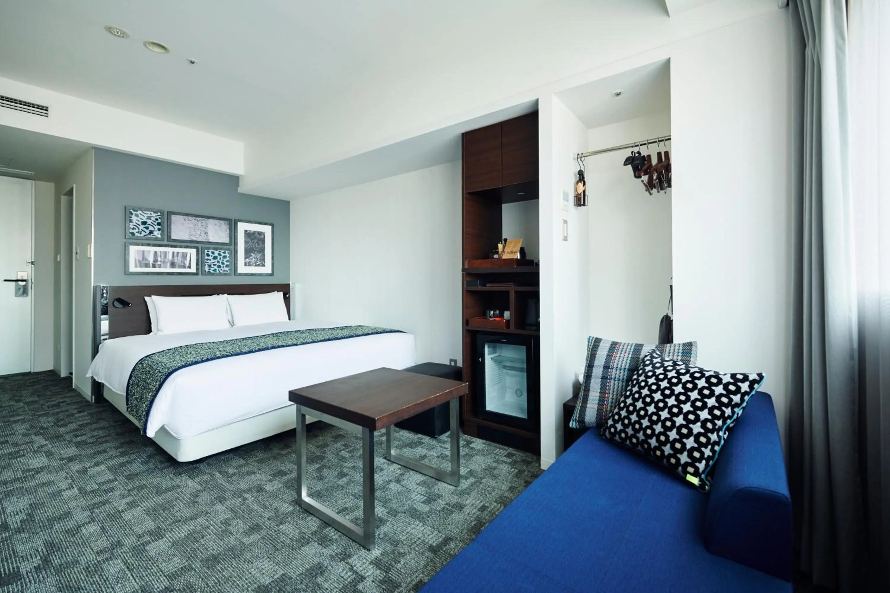 Photo of the whole room, Bed in Cross Hotel Sapporo