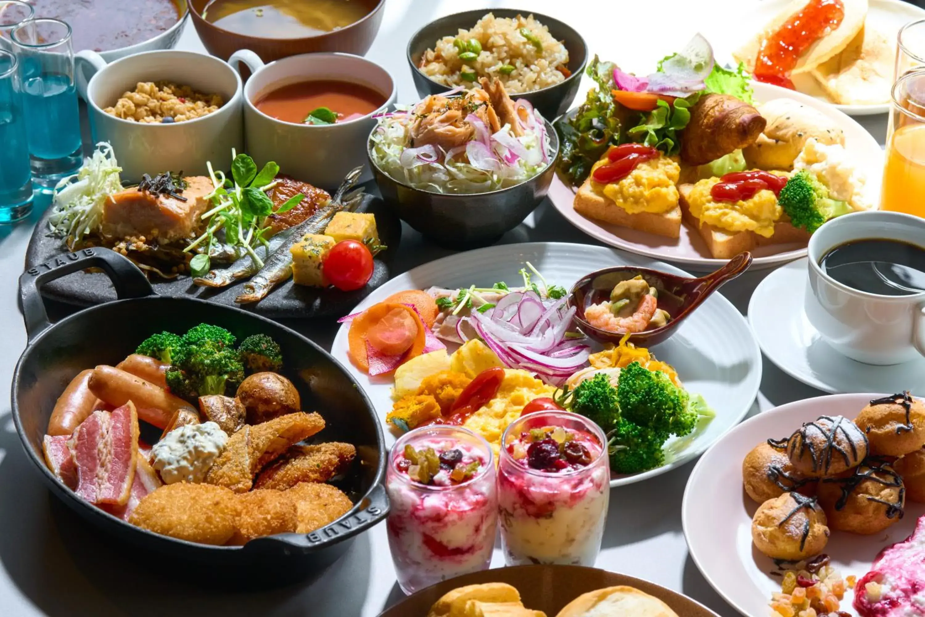 Breakfast in Cross Hotel Sapporo Breakfast in Cross Hotel Sapporo