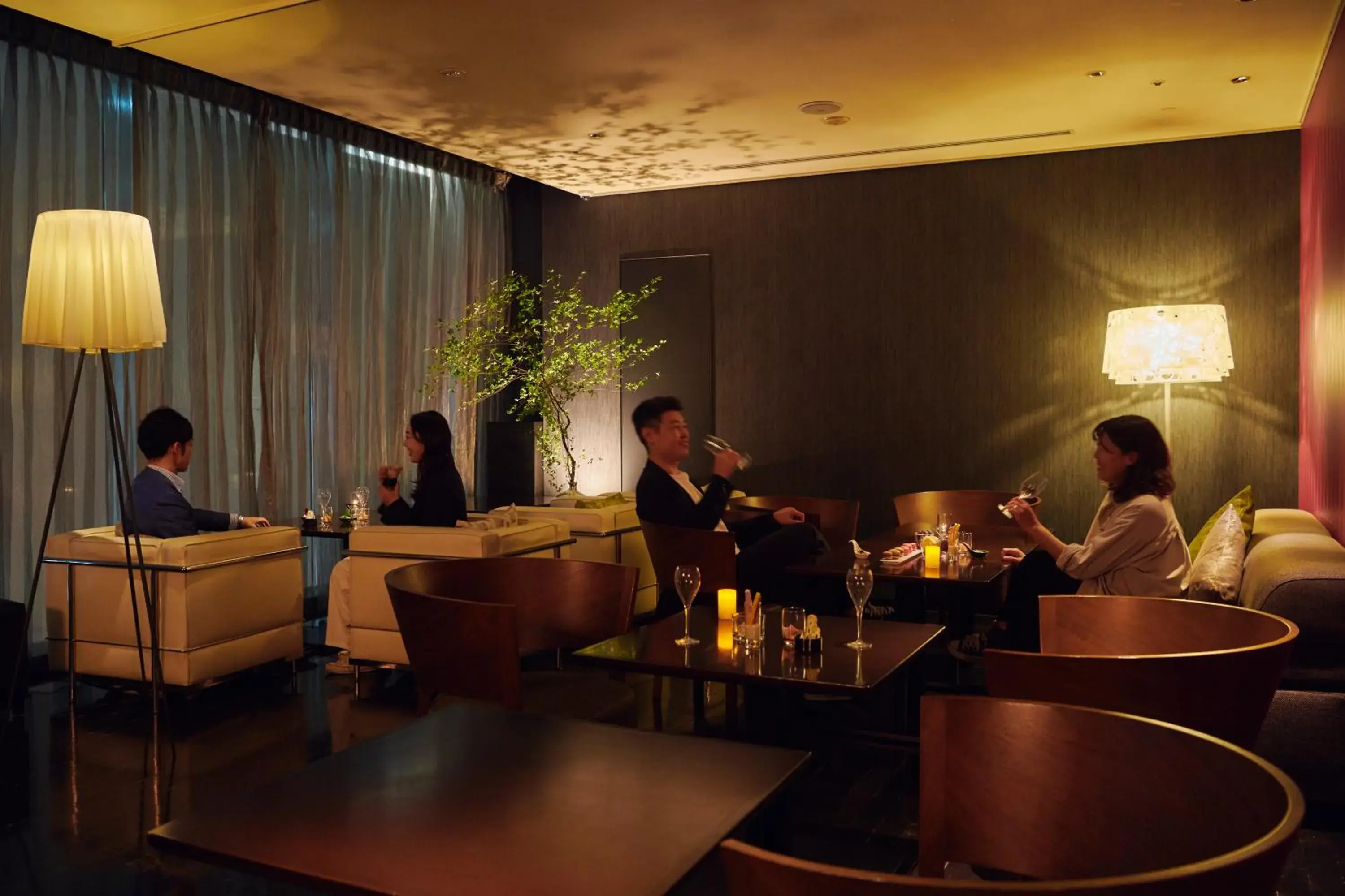 Lounge or bar in Cross Hotel Sapporo Lounge or bar in Cross Hotel Sapporo