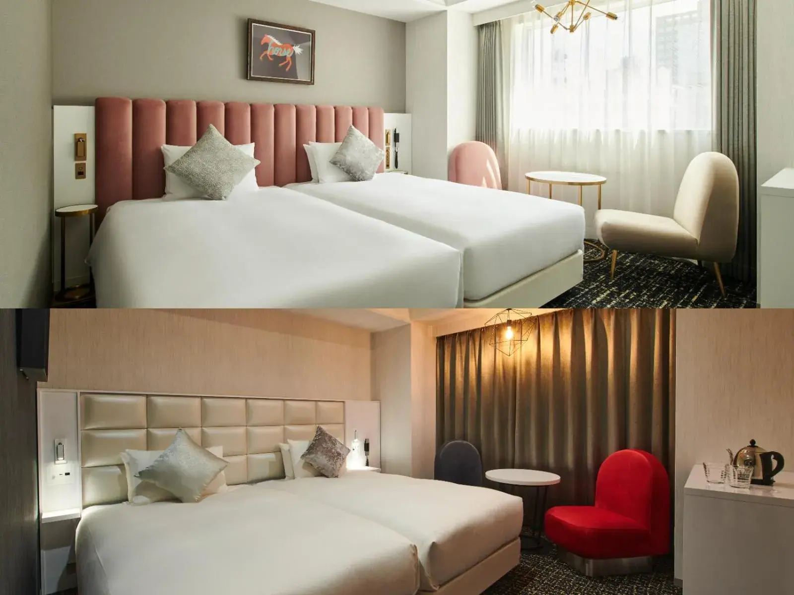 Bed in Cross Hotel Sapporo Bed in Cross Hotel Sapporo