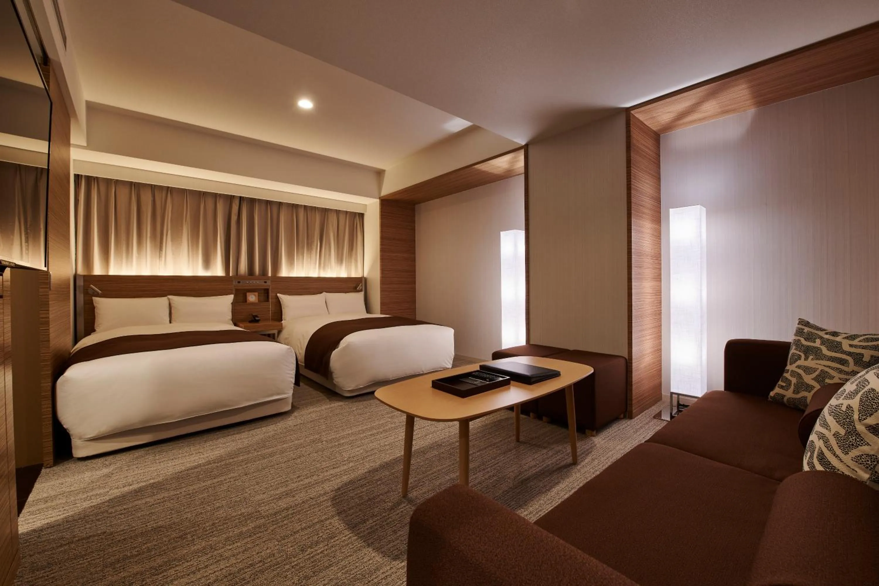 Photo of the whole room, Bed in Cross Hotel Sapporo