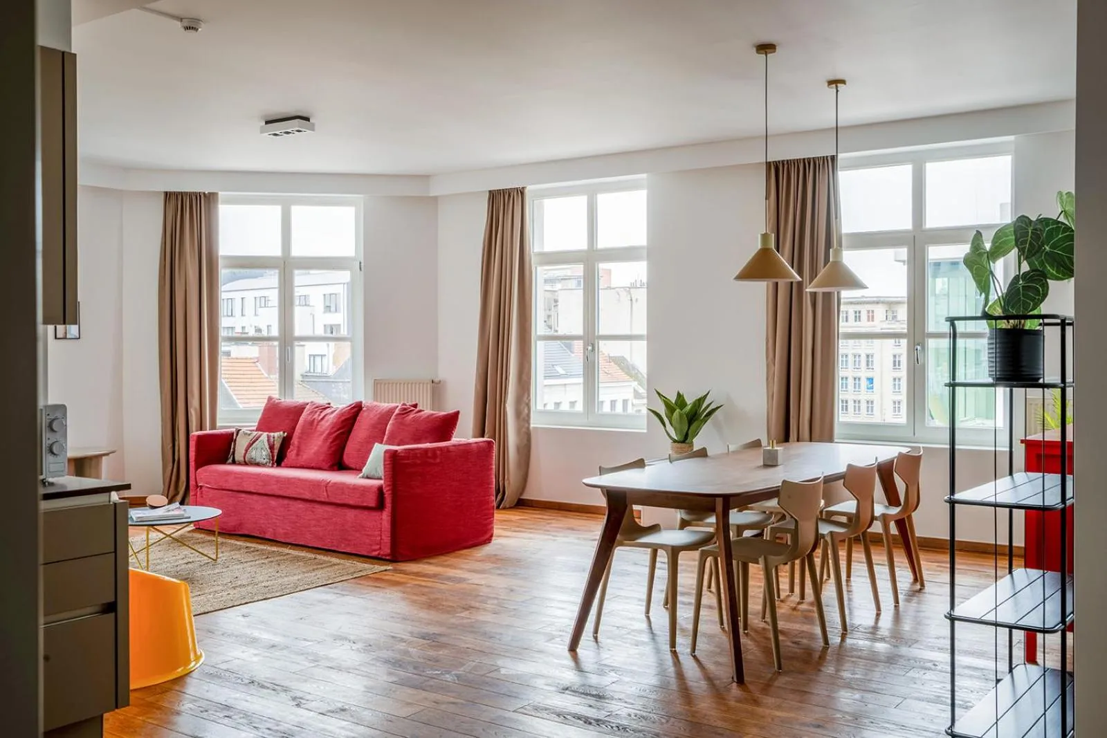 Living room in Smartflats - Central Antwerp