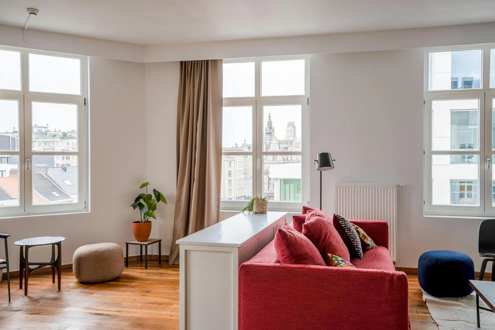 Living room in Smartflats - Central Antwerp