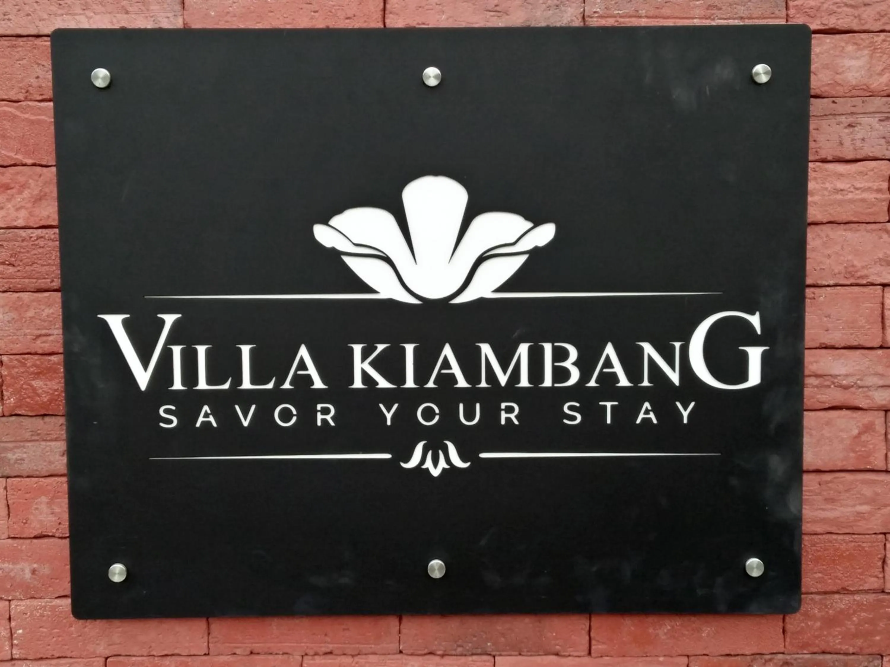 Facade/entrance in Villa Kiambang