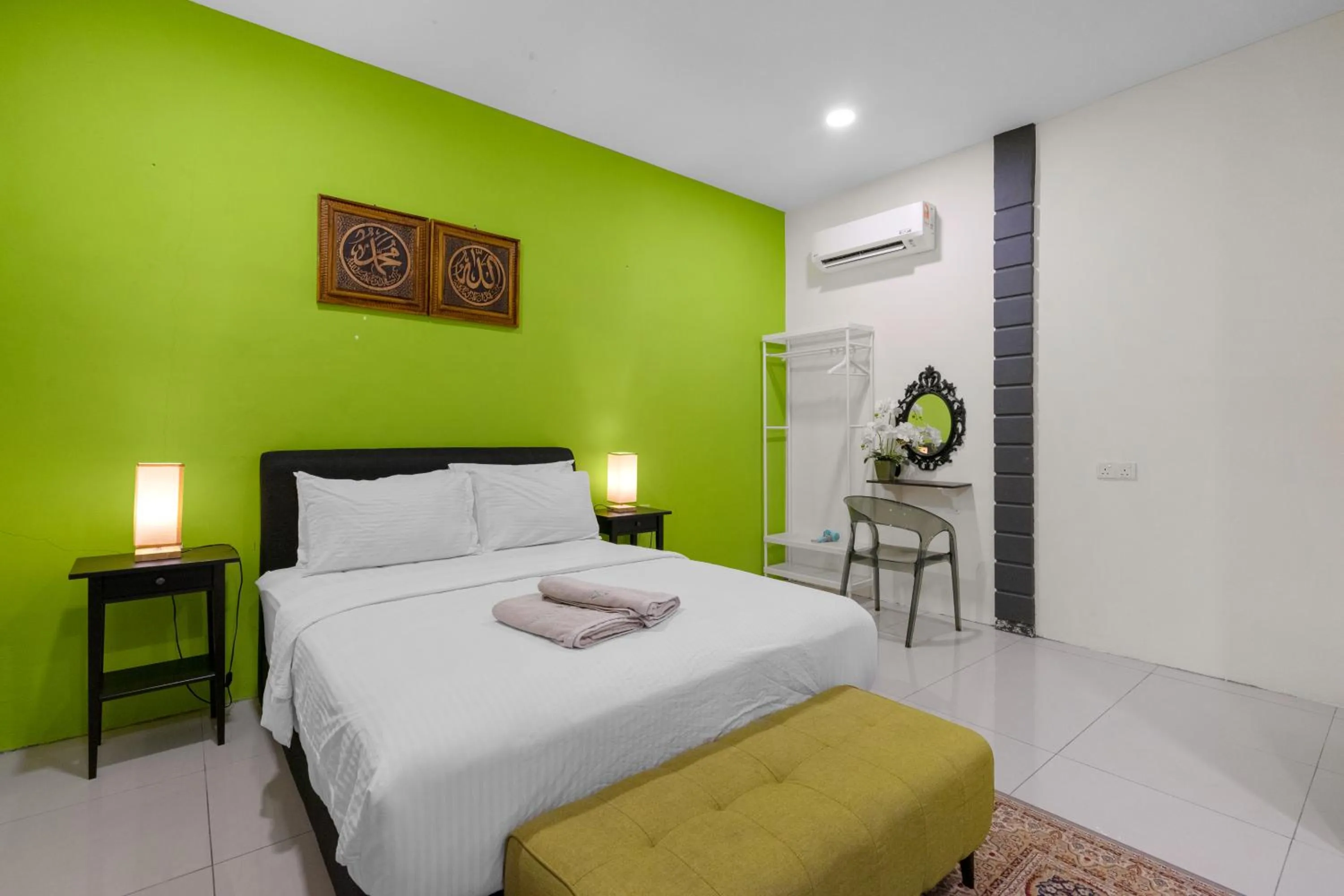 Bed in Villa Kiambang