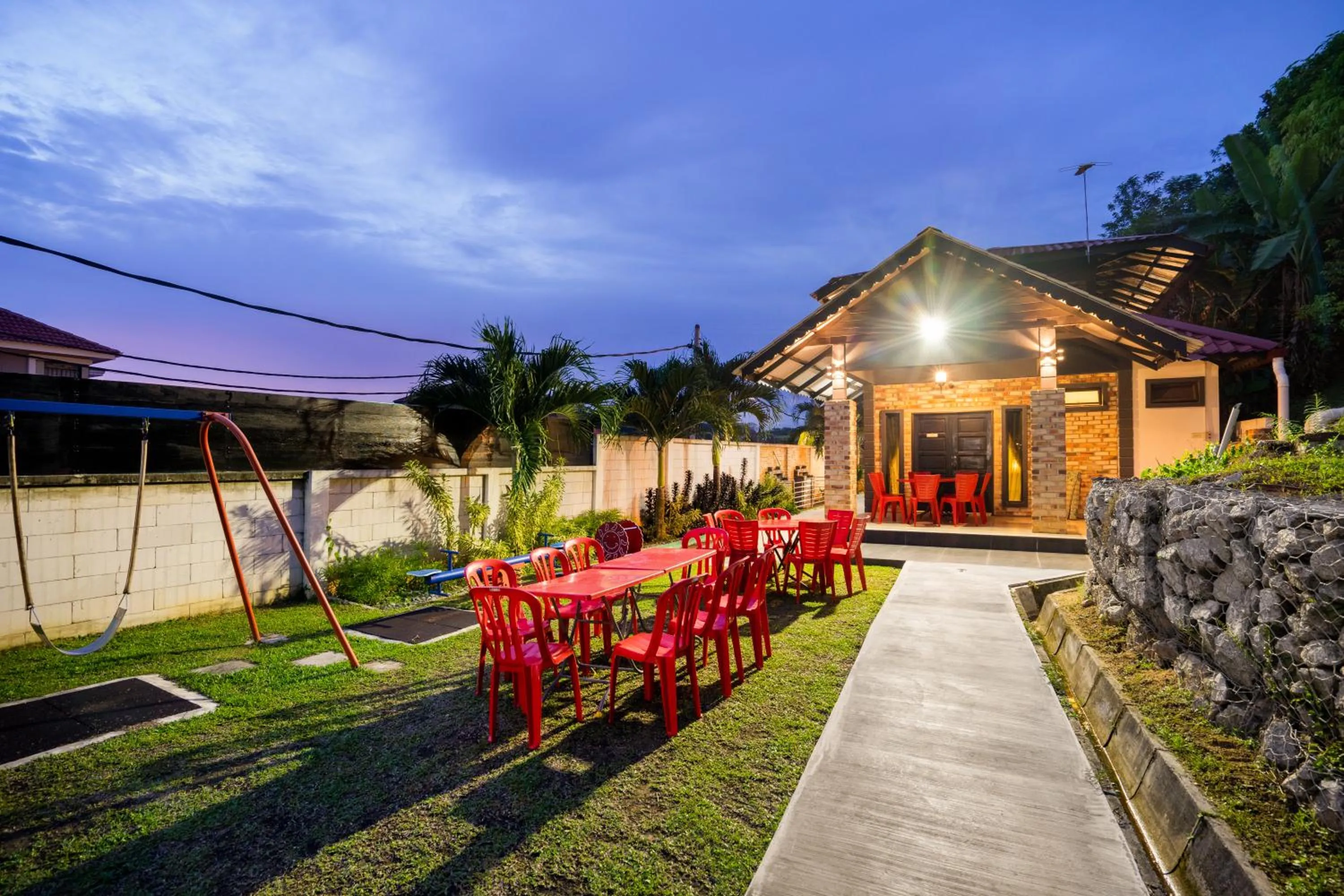 Natural landscape in Villa Kiambang