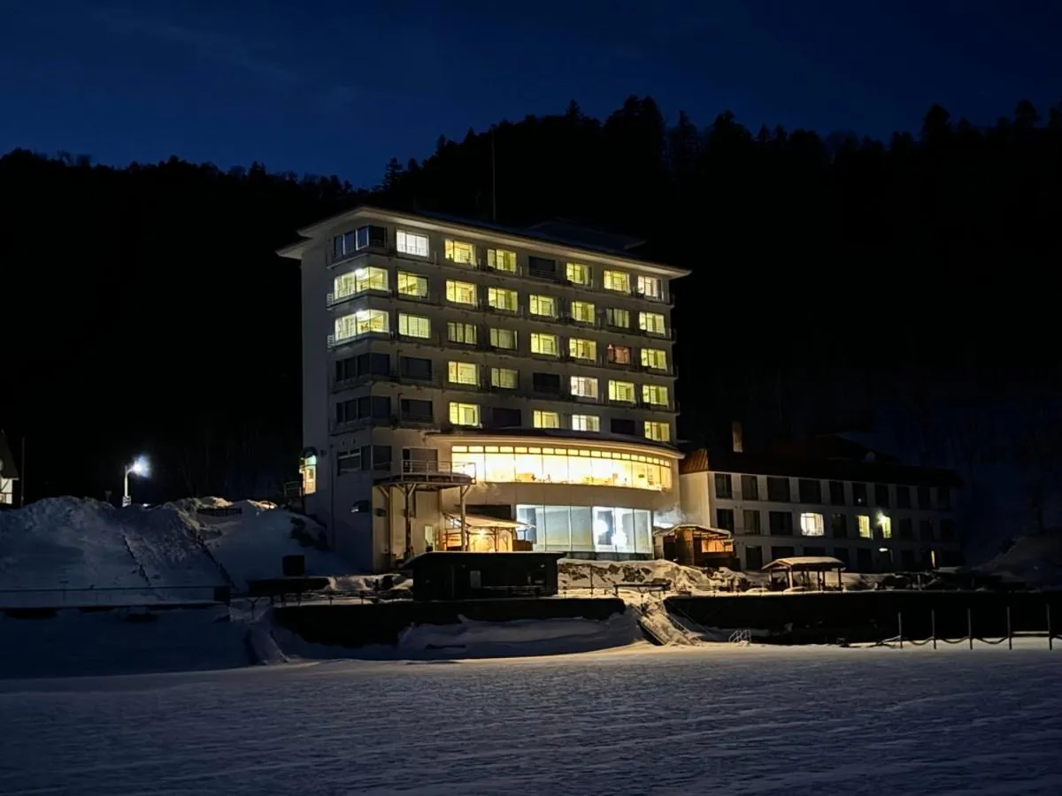 Property building in Shikaribetsu Kohan Onsen Hotel Fusui