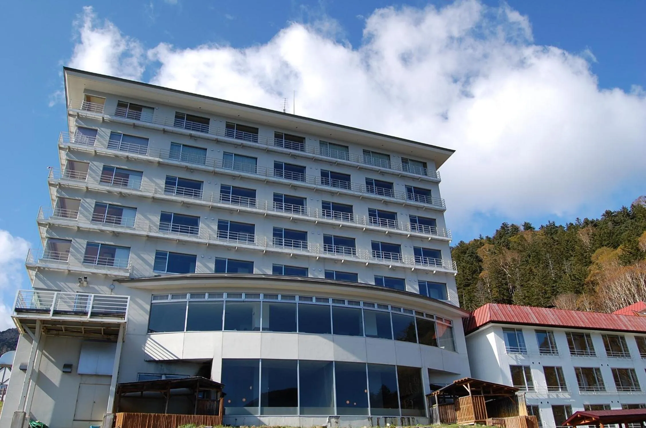 Property building in Shikaribetsu Kohan Onsen Hotel Fusui