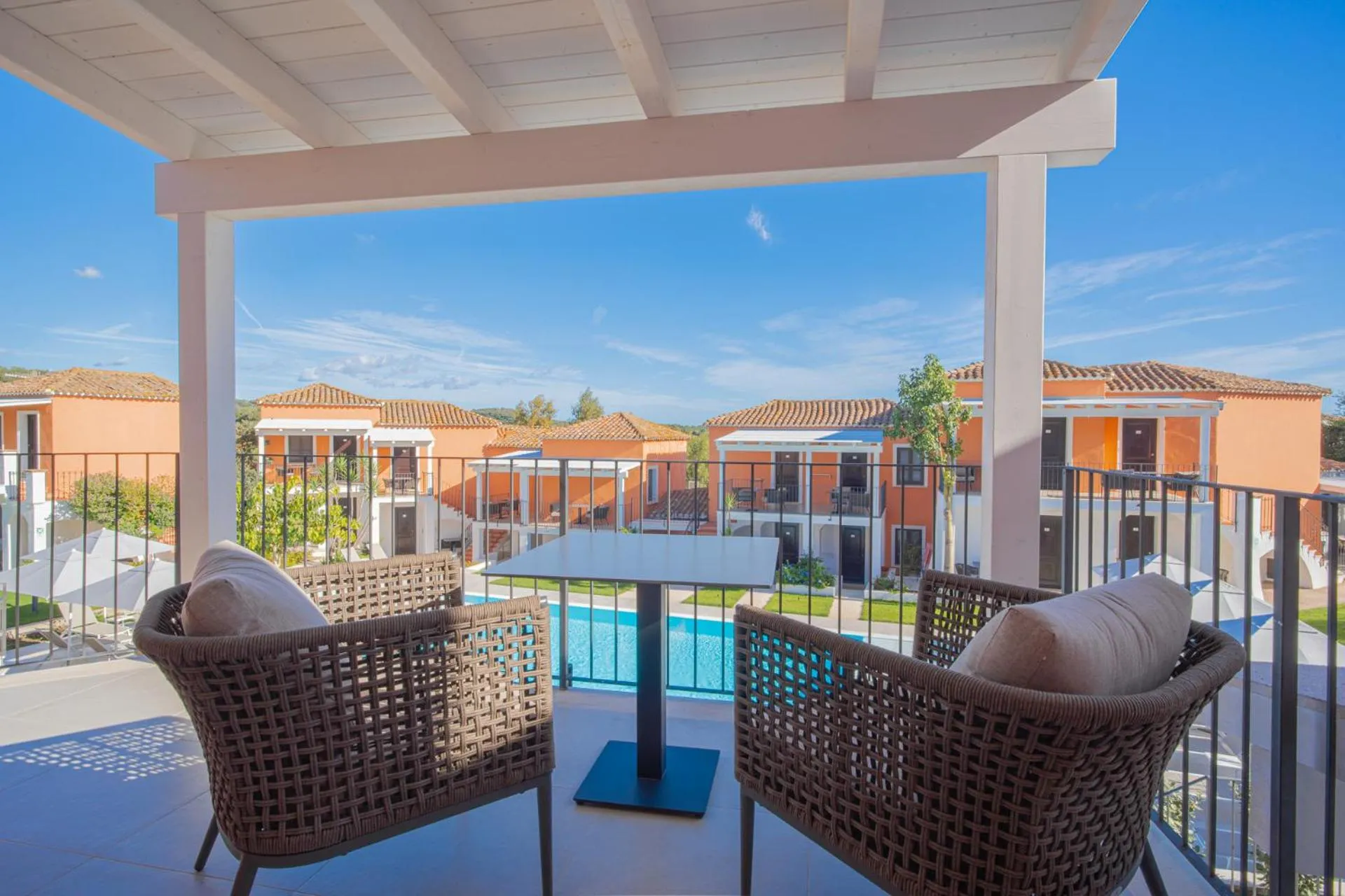 Balcony/Terrace in Felix Hotels - Galanias Hotel & Retreat