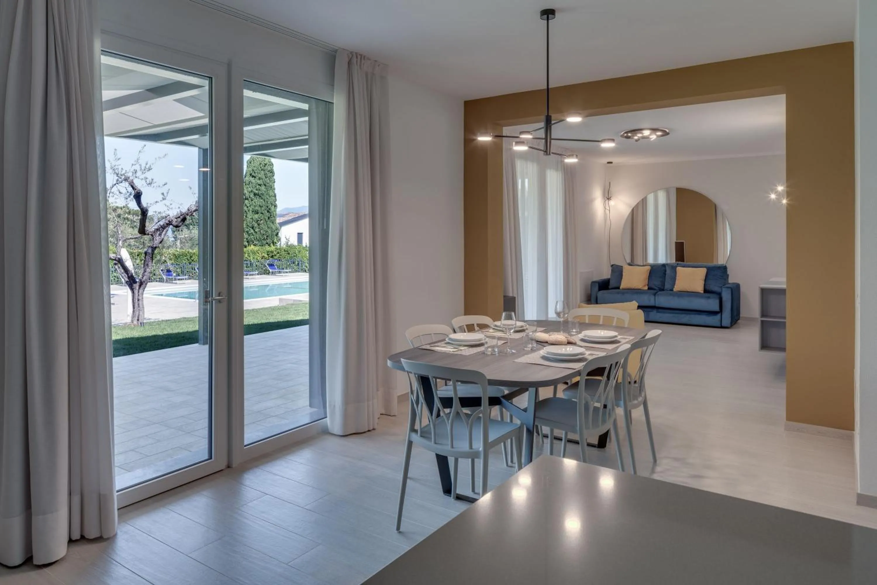 Living room in Oleandro Holiday Apartments