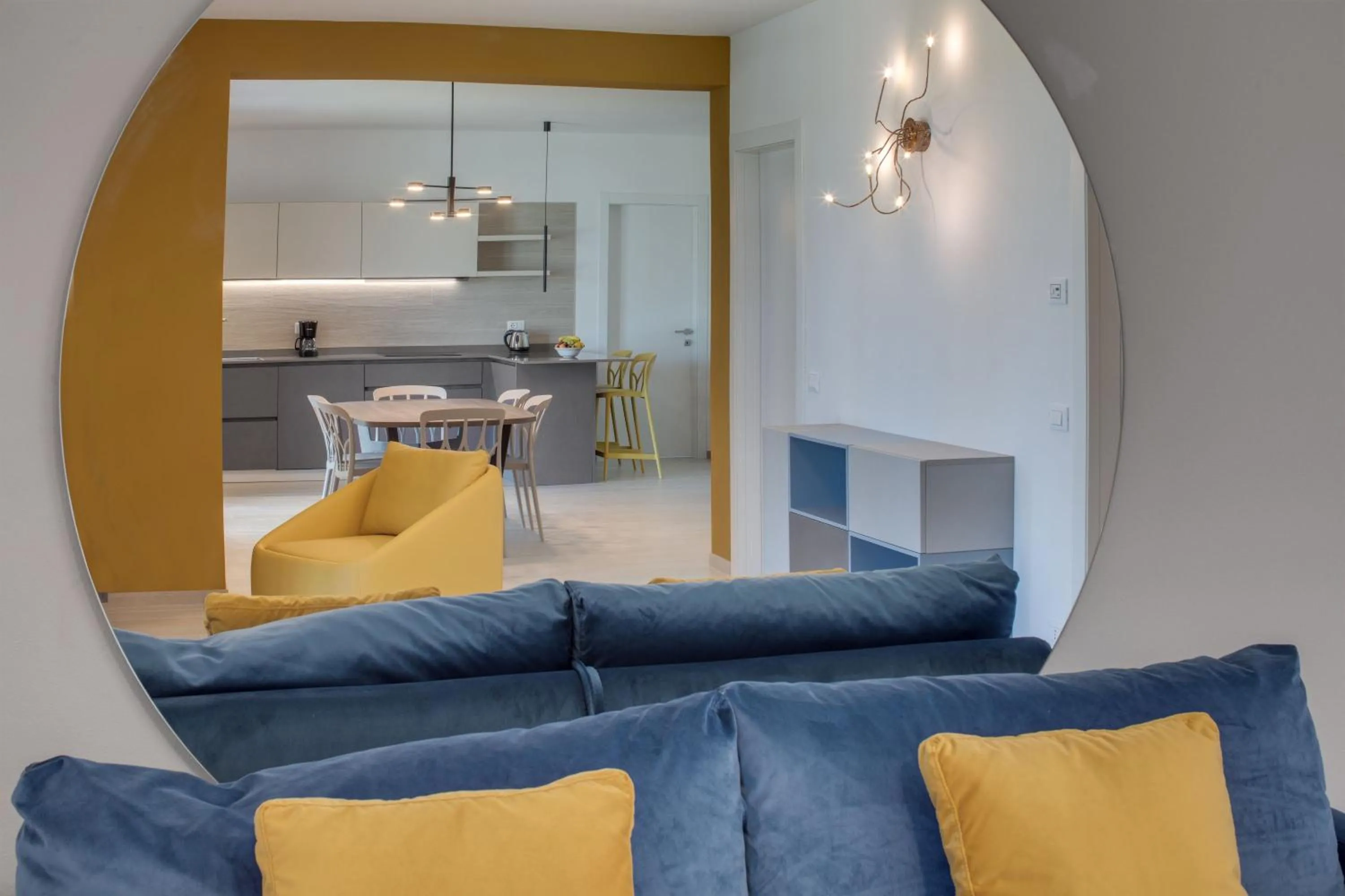 Living room in Oleandro Holiday Apartments