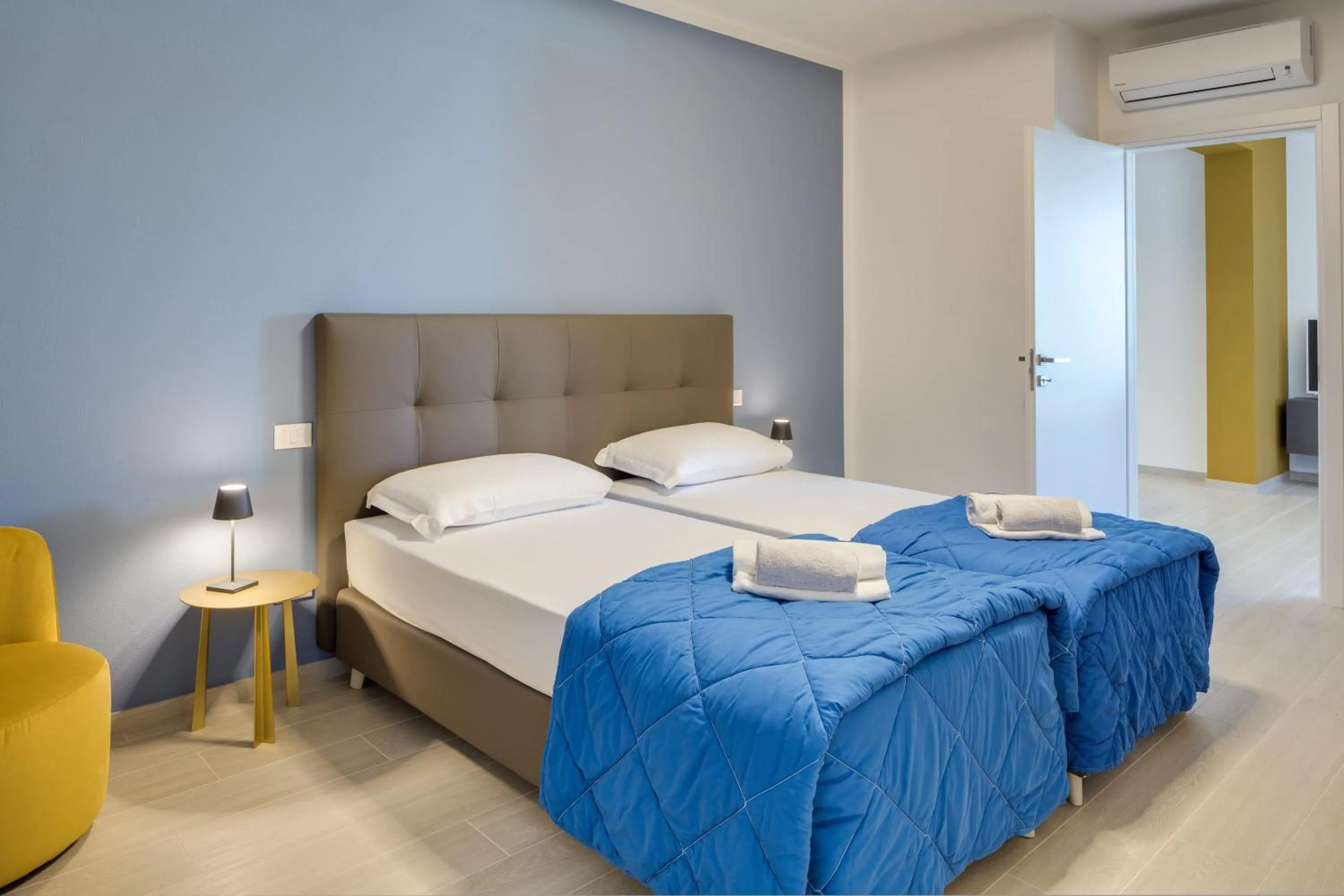 Bedroom, Bed in Oleandro Holiday Apartments
