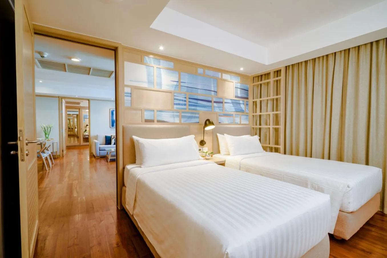 Photo of the whole room, Bed in Shama Petchburi 47 Bangkok