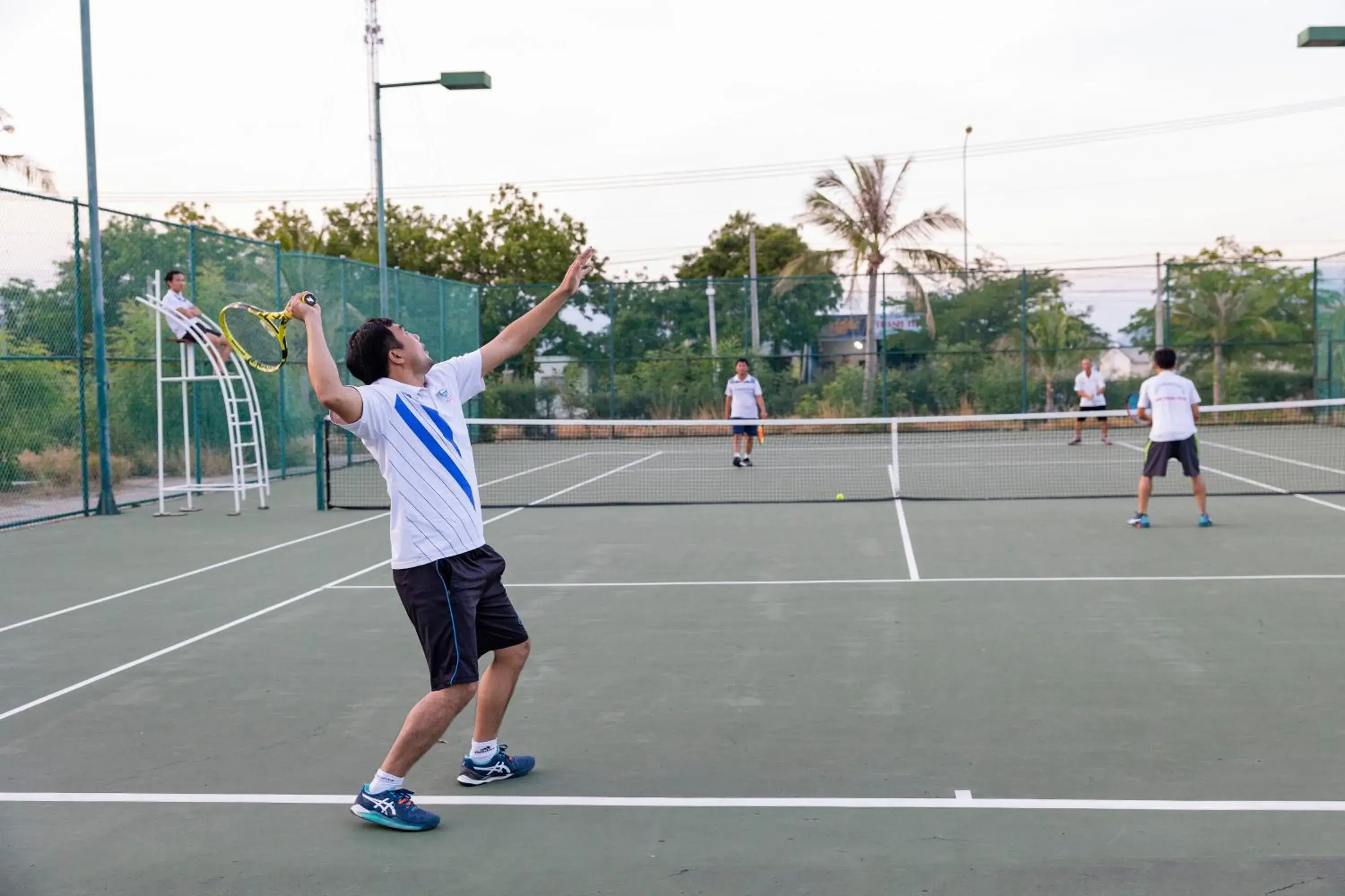 Tennis court in Saigon - Ninh Chu Hotel & Resort Tennis court in Saigon - Ninh Chu Hotel & Resort