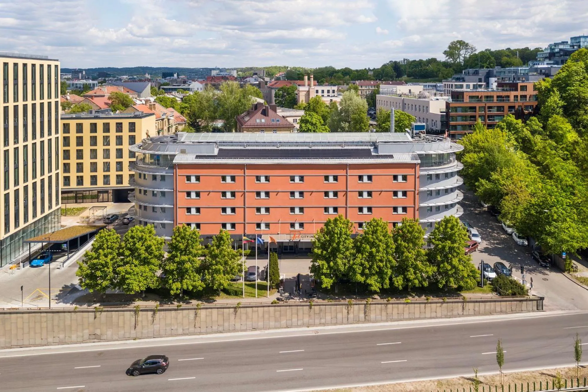 Property building in Art City Inn