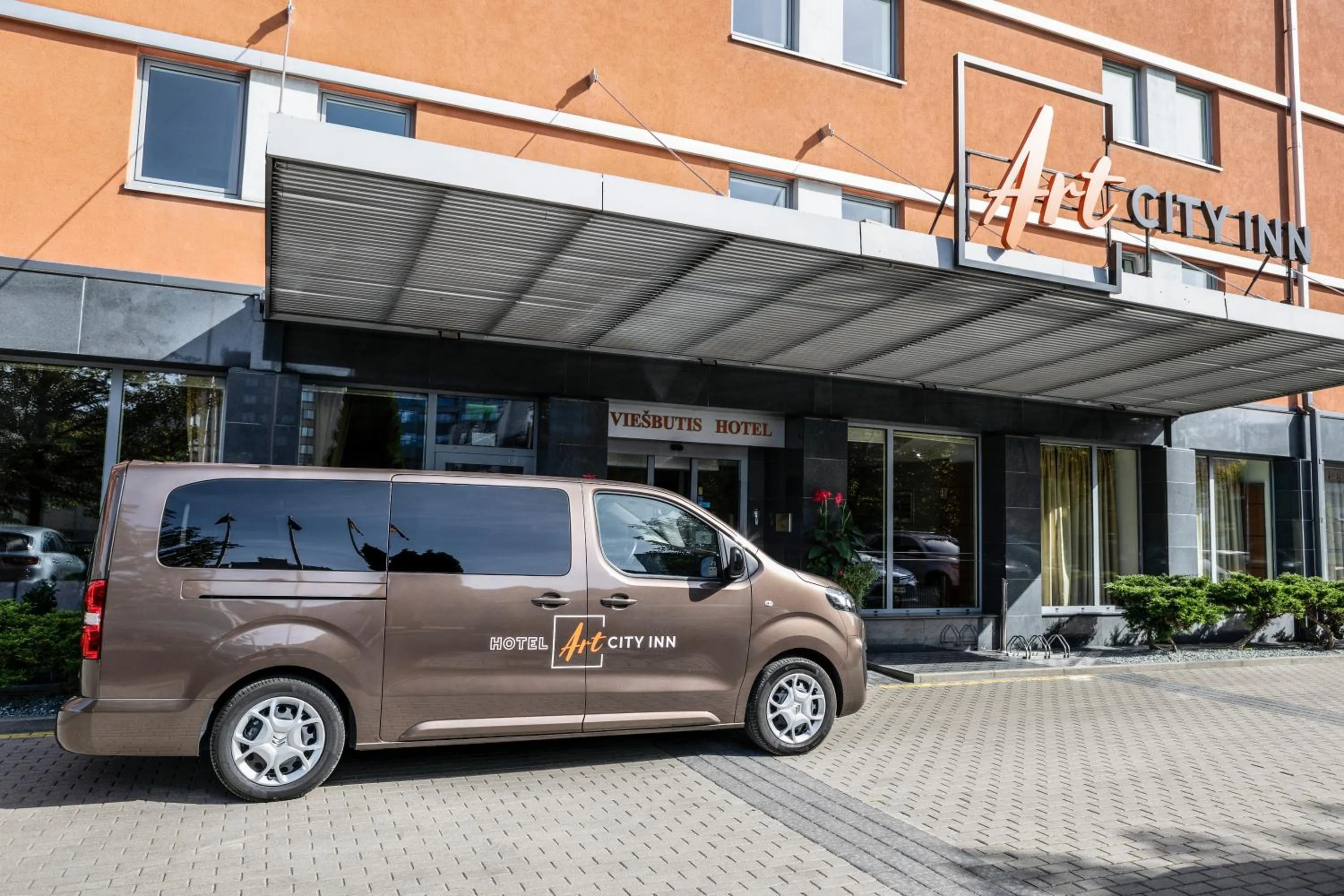 Property building in Art City Inn