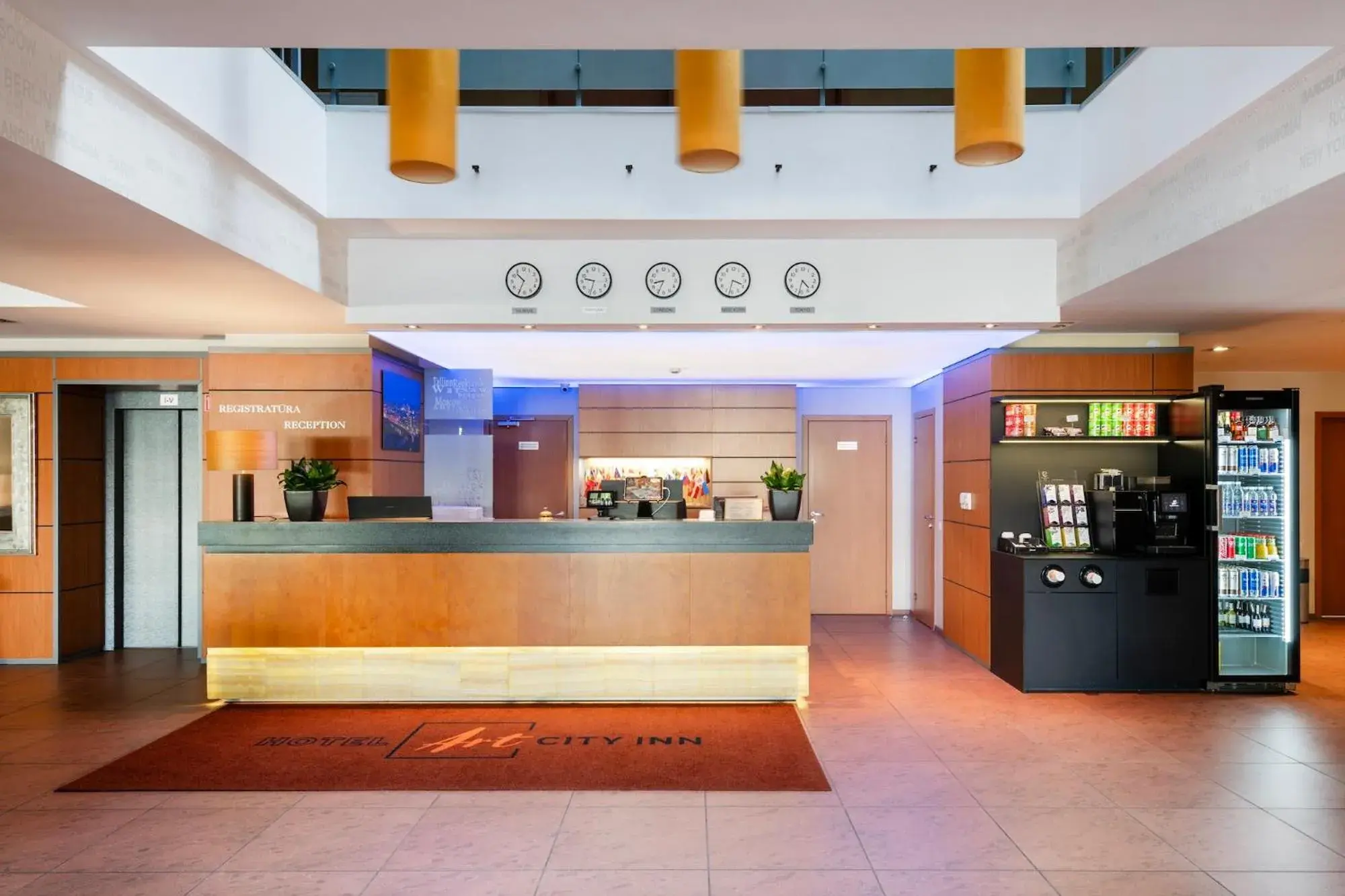 Lobby or reception in Art City Inn Lobby or reception in Art City Inn