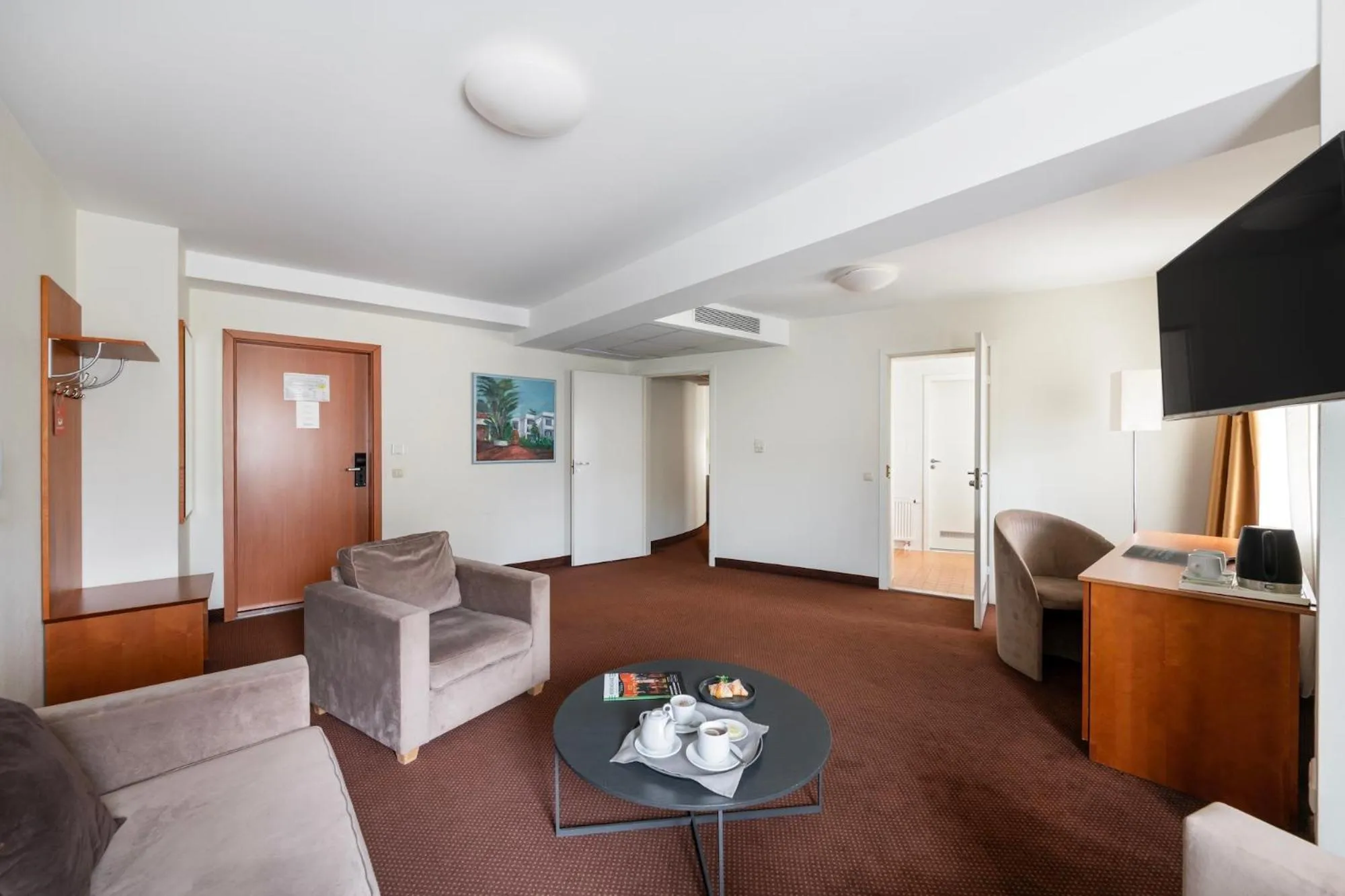 Living room in Art City Inn