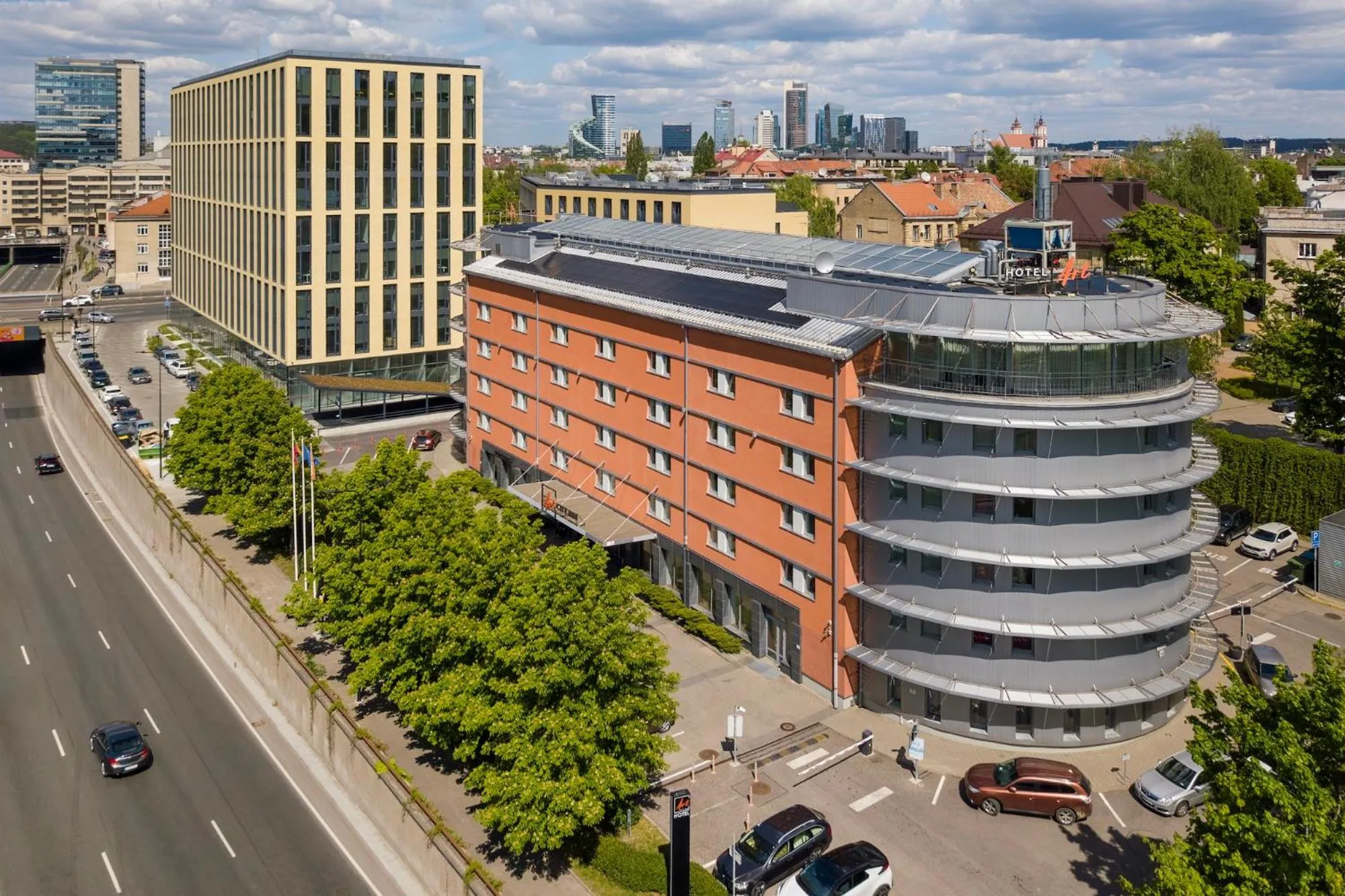 Property building in Art City Inn