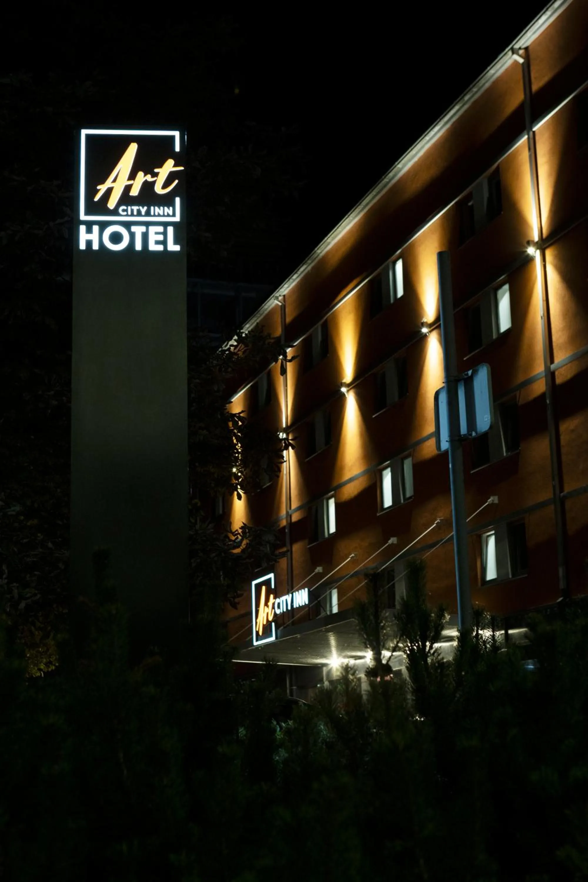 Property building in Art City Inn