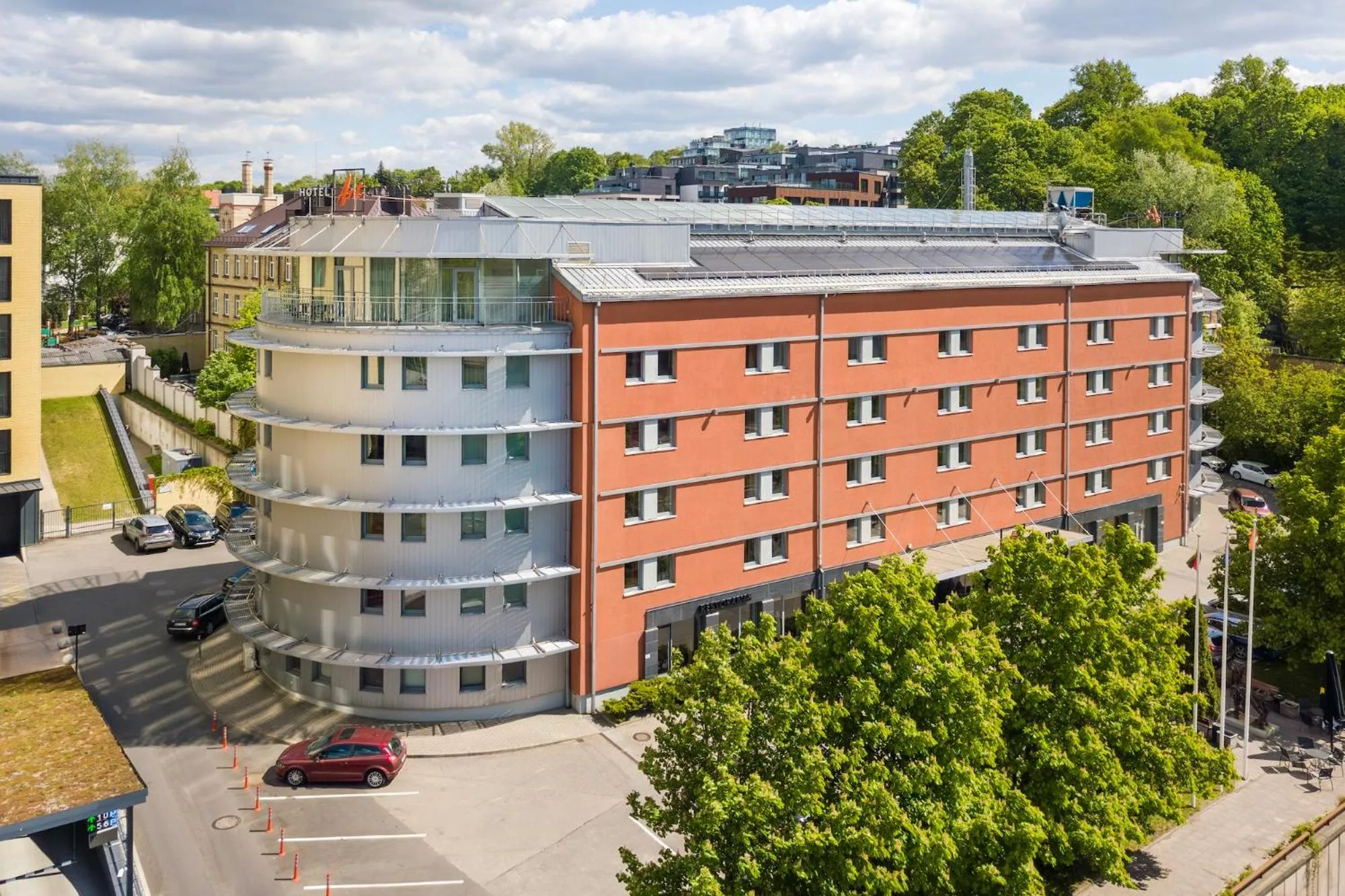 Property building in Art City Inn