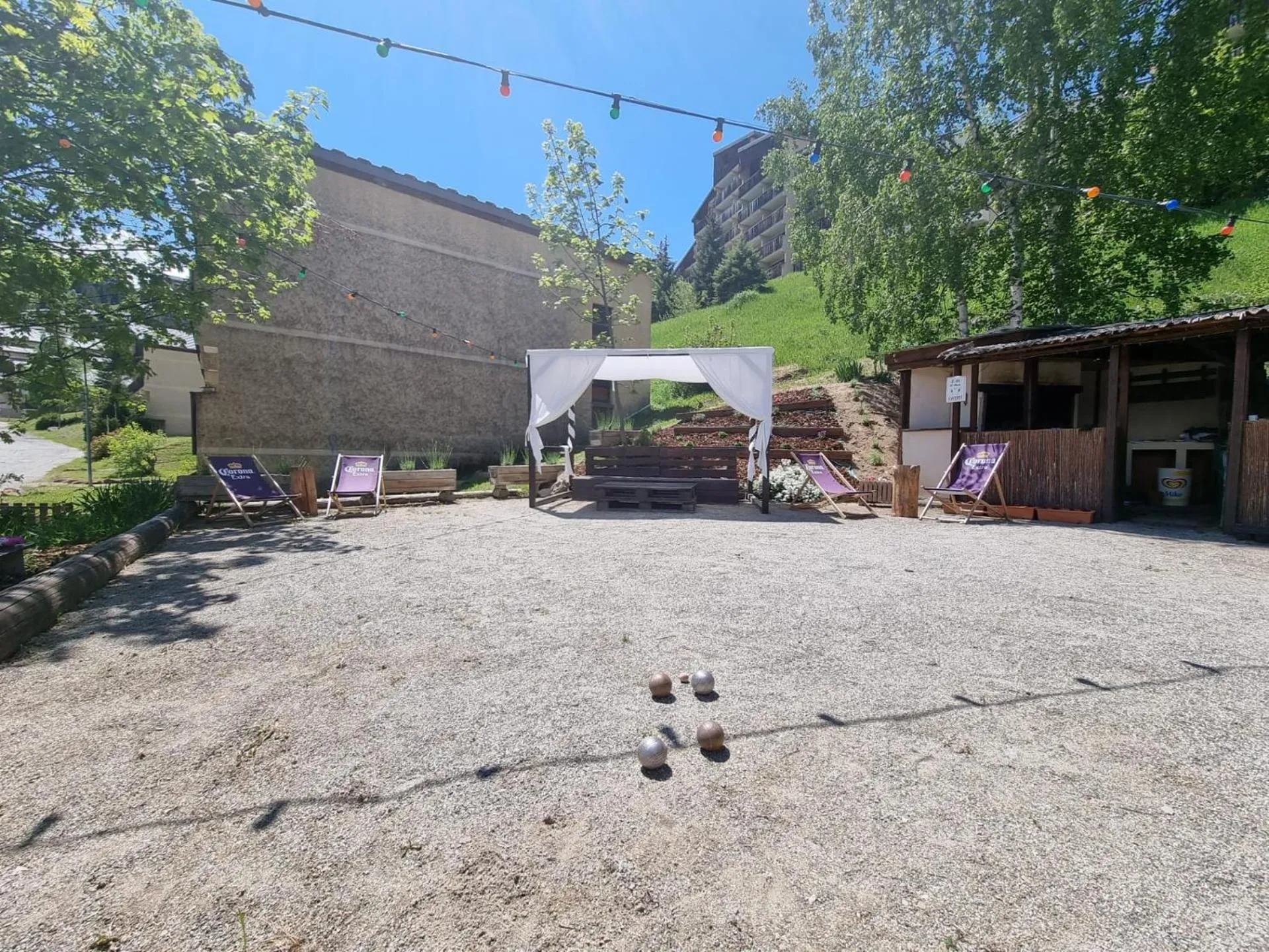 Balcony/Terrace in Hotel Le Beau Site