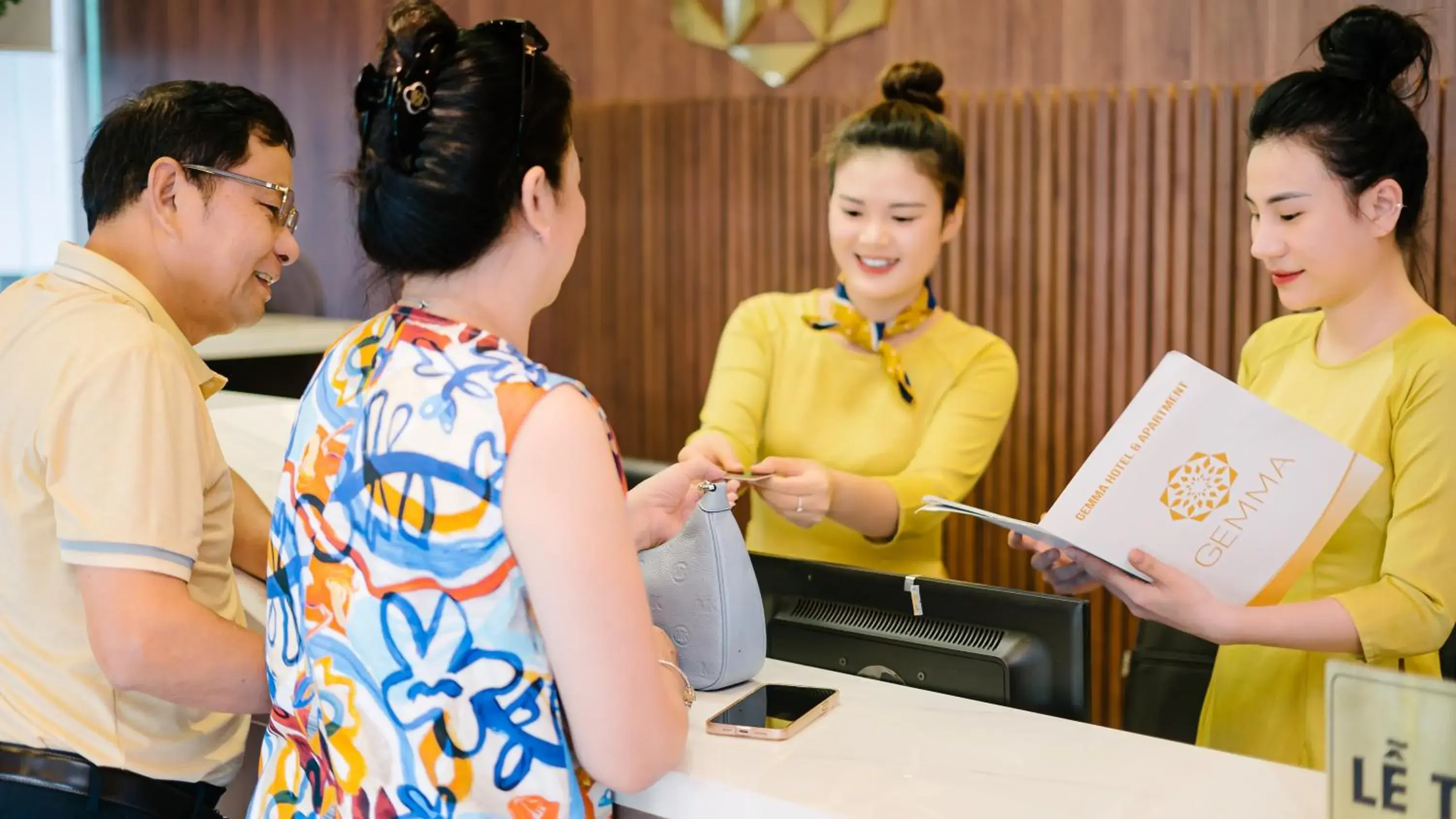 Lobby or reception in Gemma Hotel & Apartment Near Dragon Bridge Lobby or reception in Gemma Hotel & Apartment Near Dragon Bridge