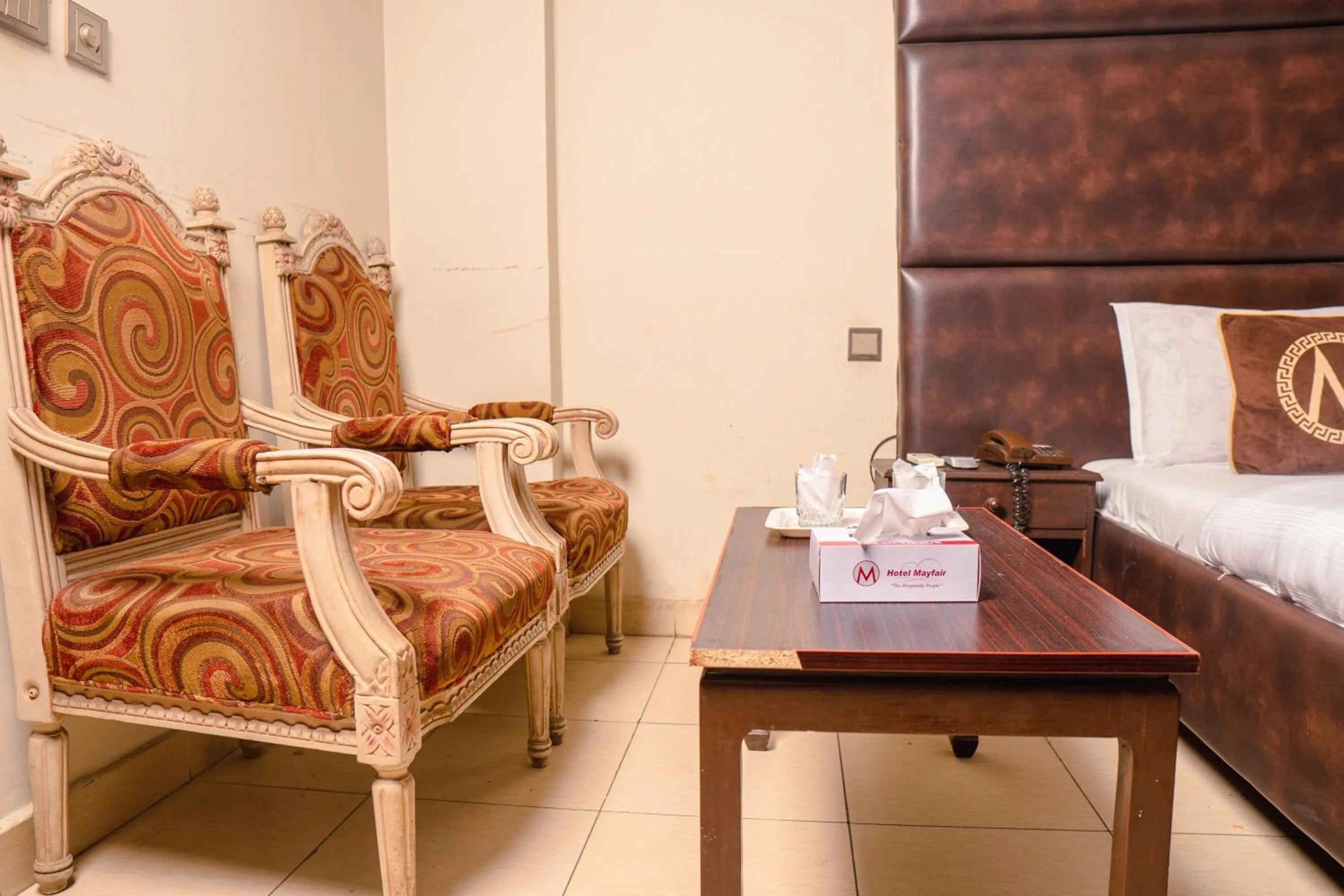 Bed in Hotel Mayfair