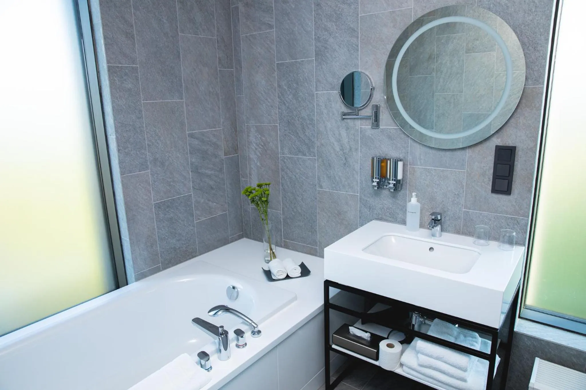 Bathroom in Vilnius Grand Resort