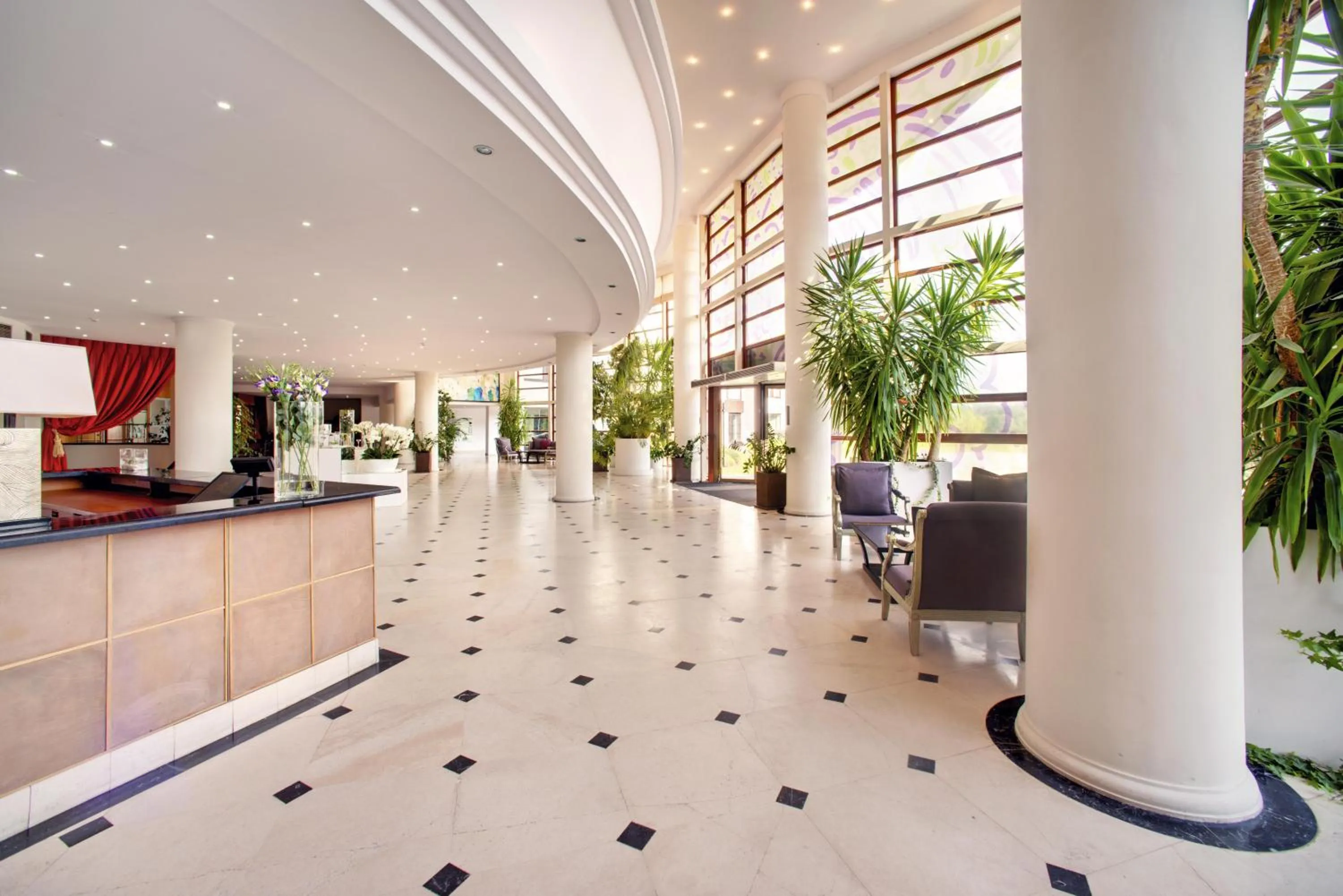 Lobby or reception in Vilnius Grand Resort
