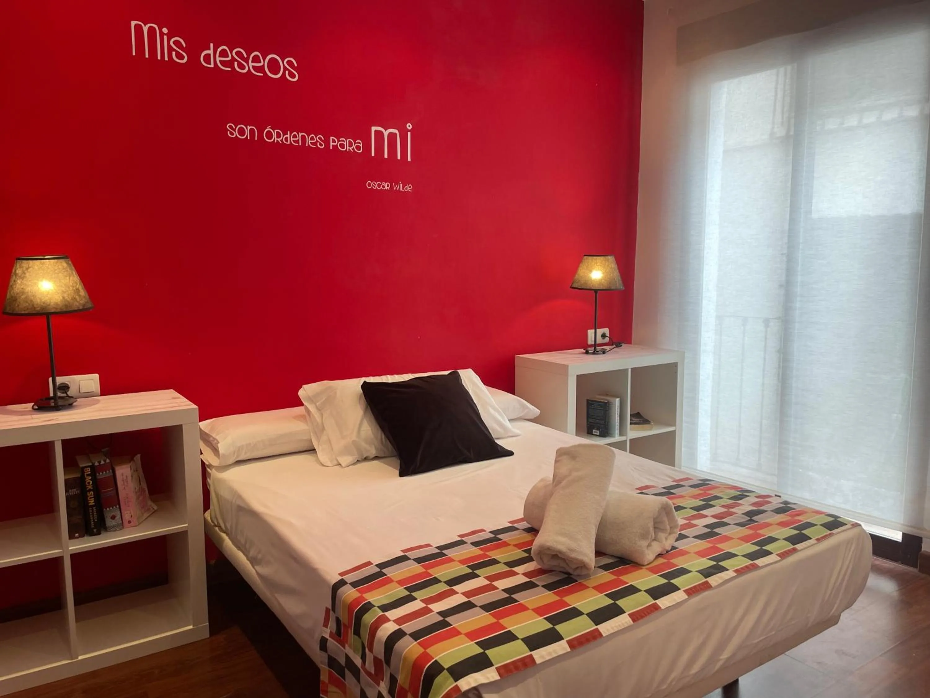 Bed in Apartamentos Inside Paseo de los Tristes