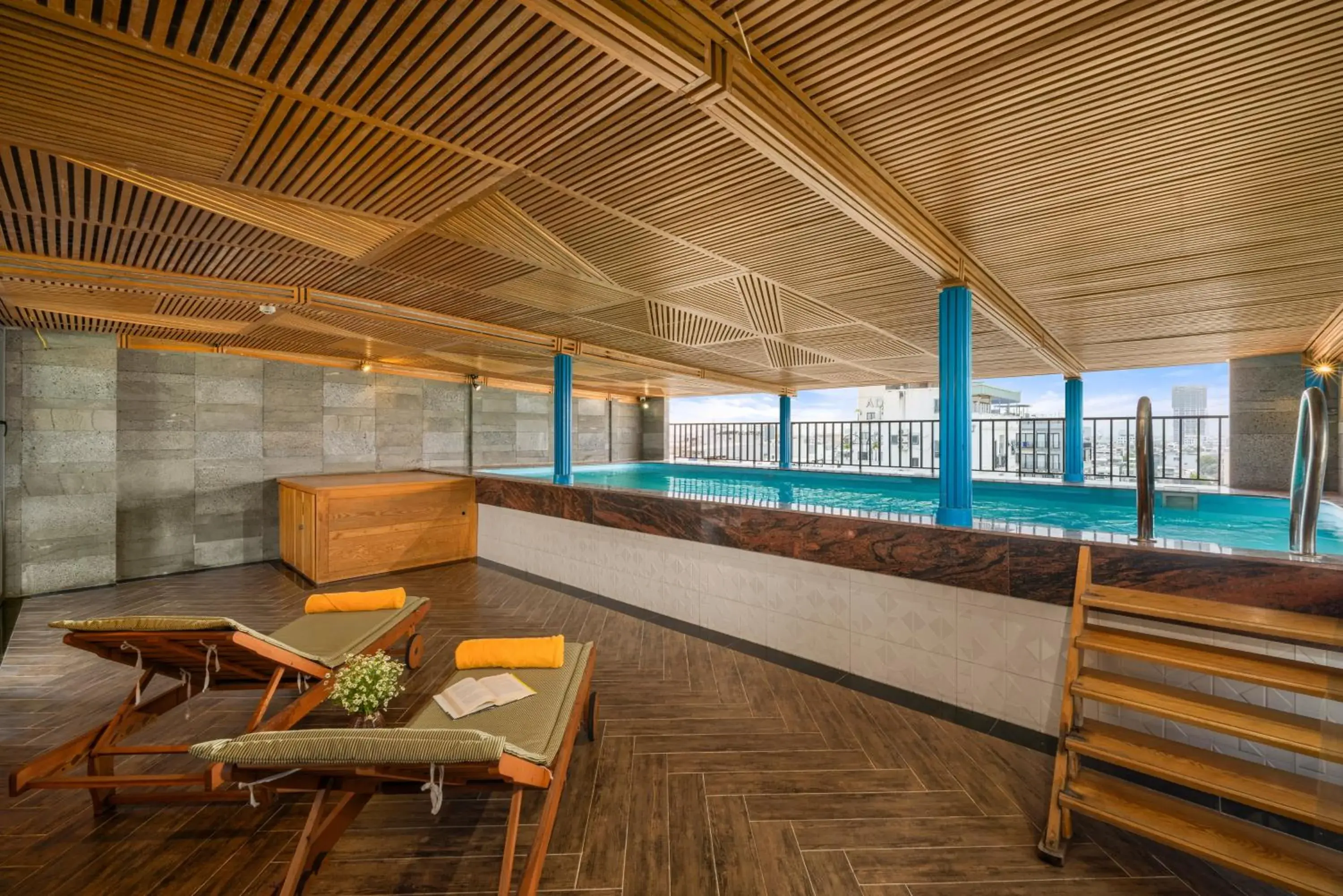 Swimming pool in Platinum Danang Hotel Swimming pool in Platinum Danang Hotel