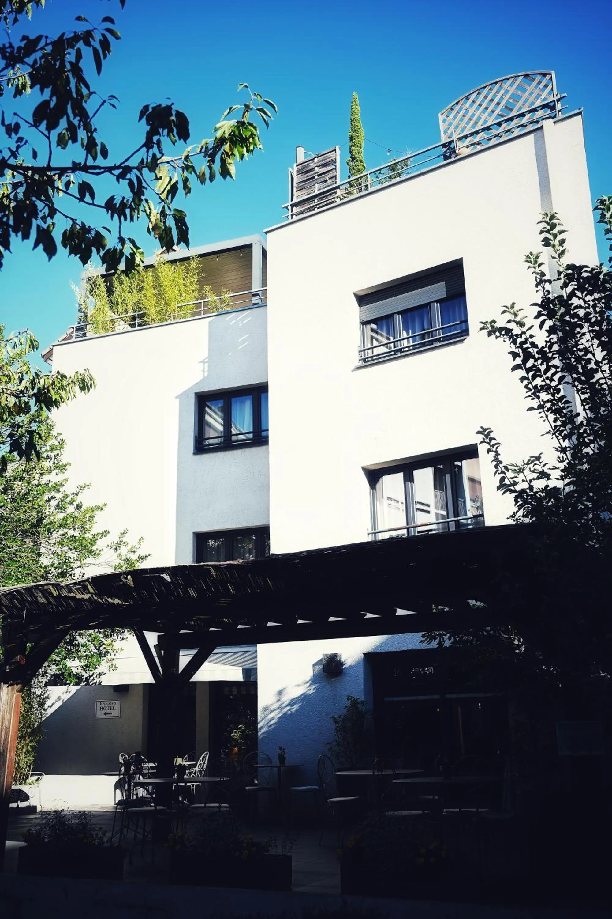 Garden in Hotel Les Terrasses