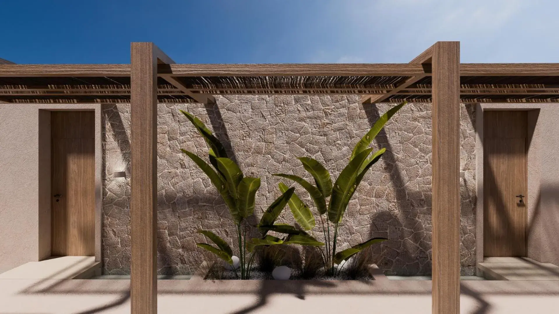 Facade/entrance in Socrates Hotel Malia Beach Facade/entrance in Socrates Hotel Malia Beach