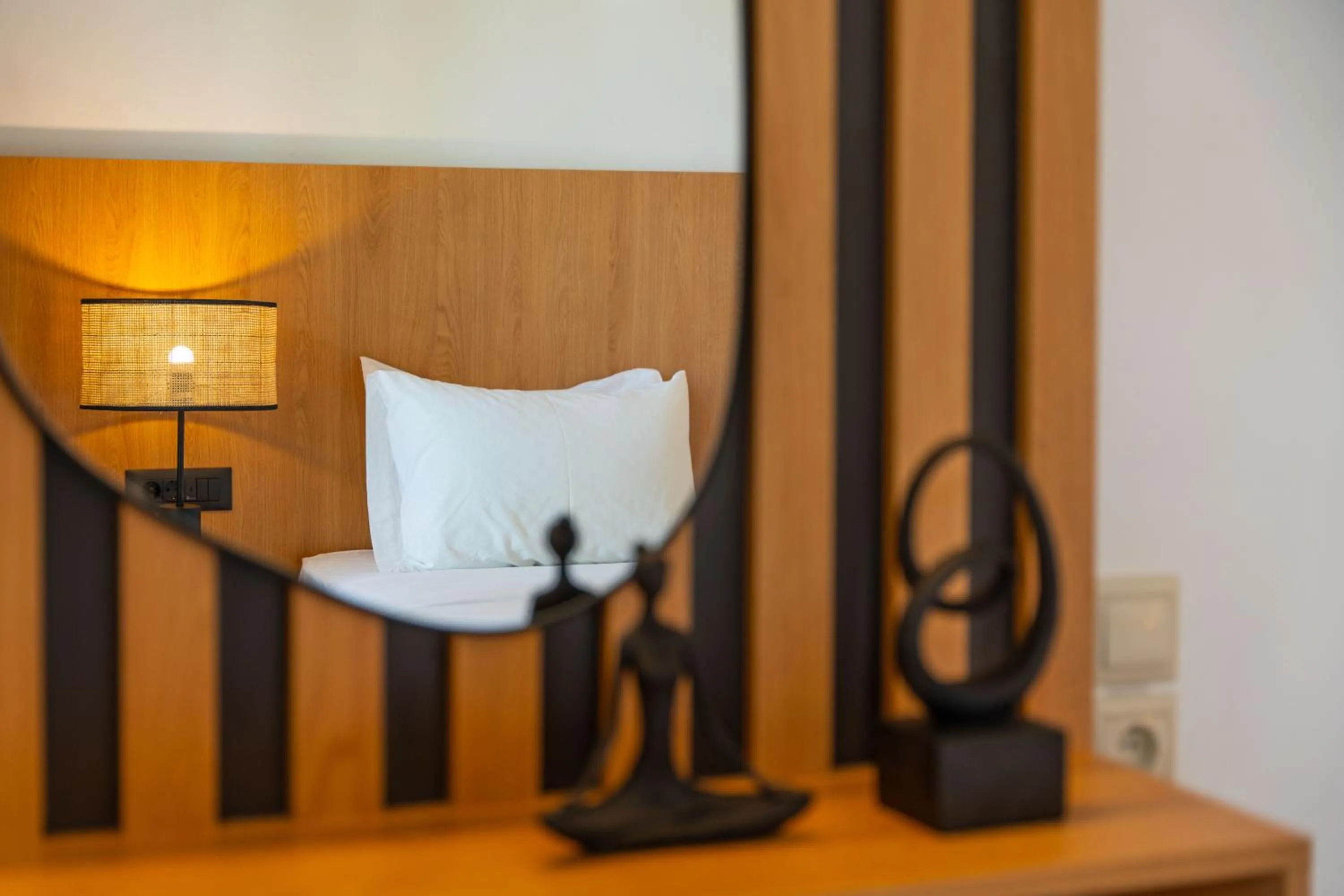 Bed in Socrates Hotel Malia Beach