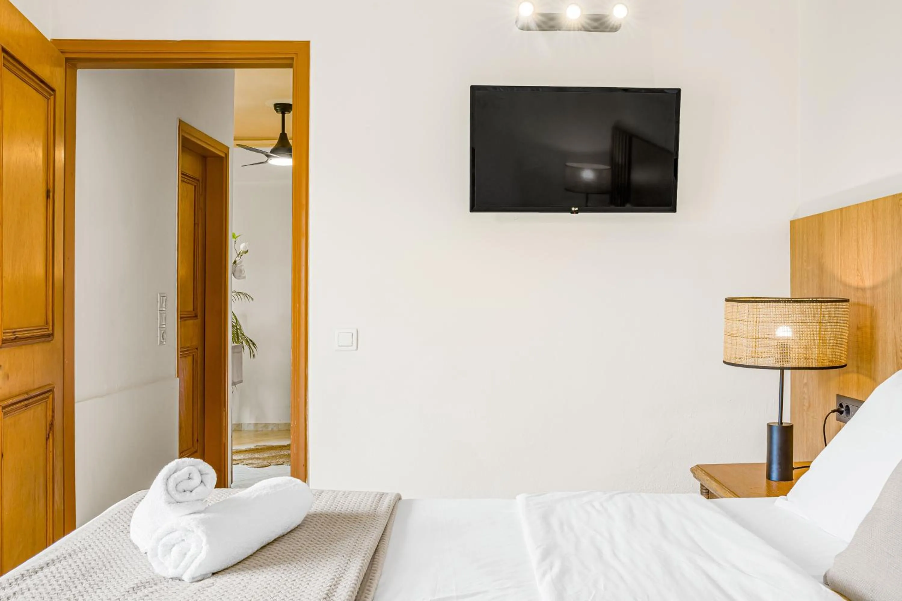 Bed in Socrates Hotel Malia Beach