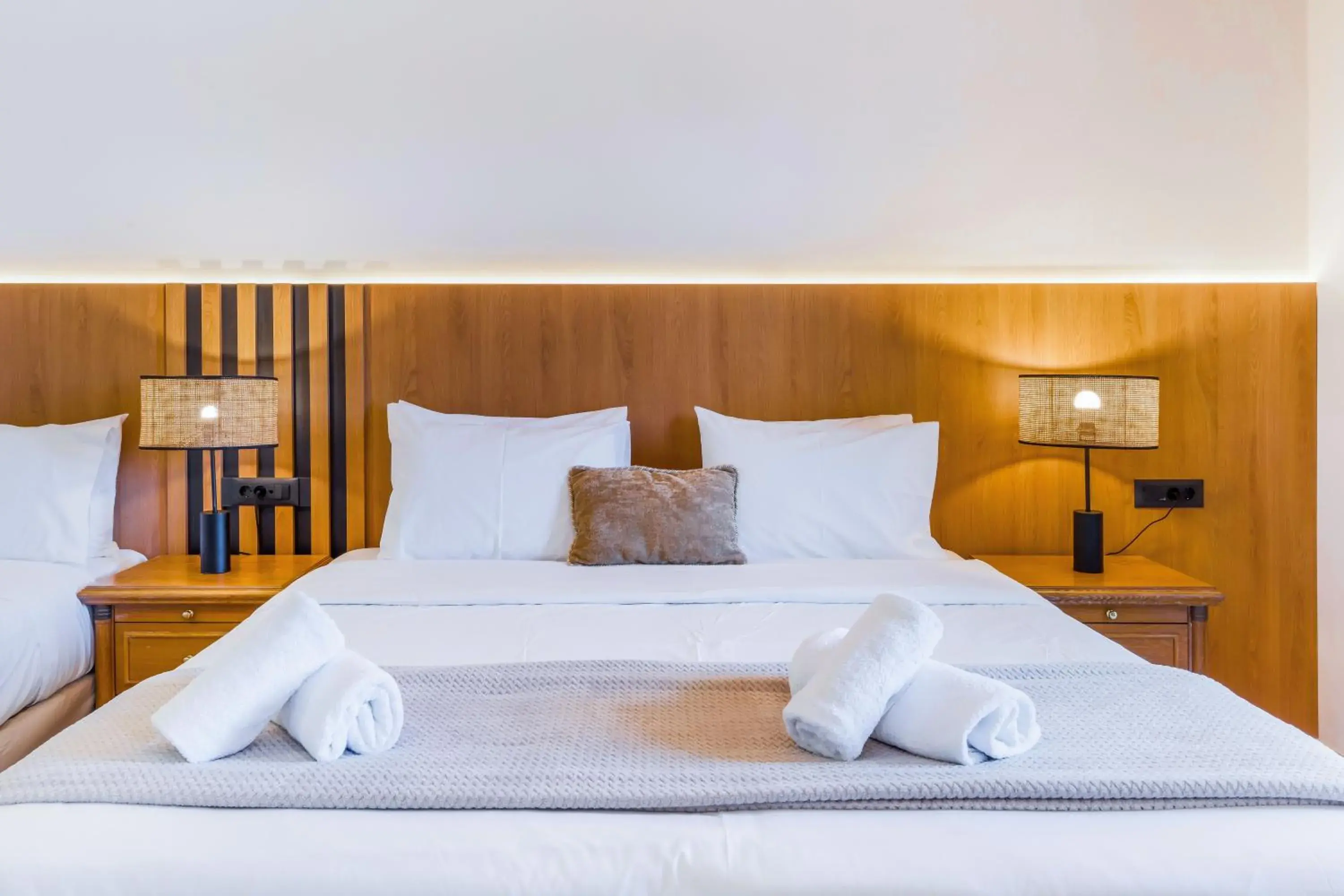 Bed in Socrates Hotel Malia Beach Bed in Socrates Hotel Malia Beach