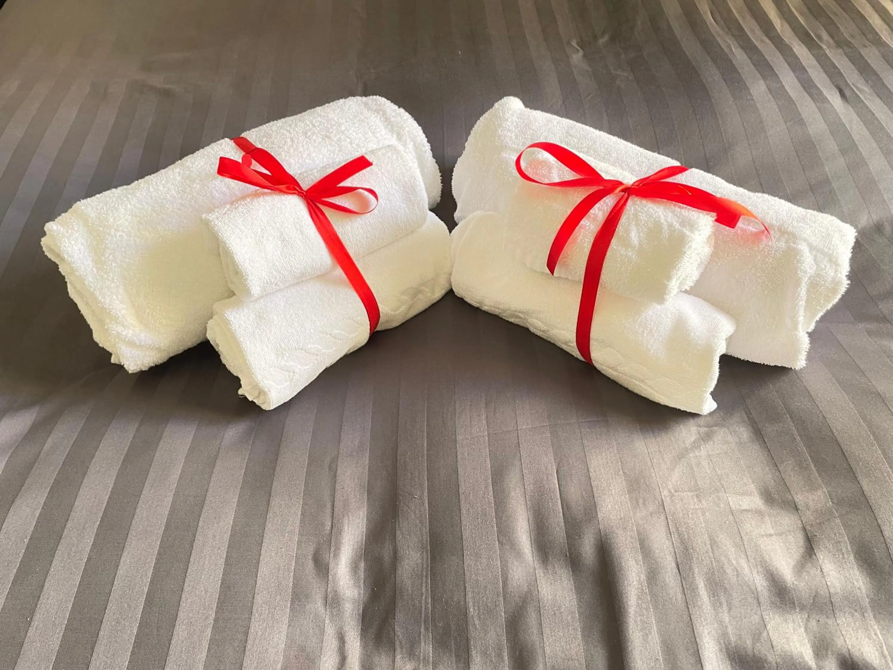 towels in Roman Holidays Rooms Otranto