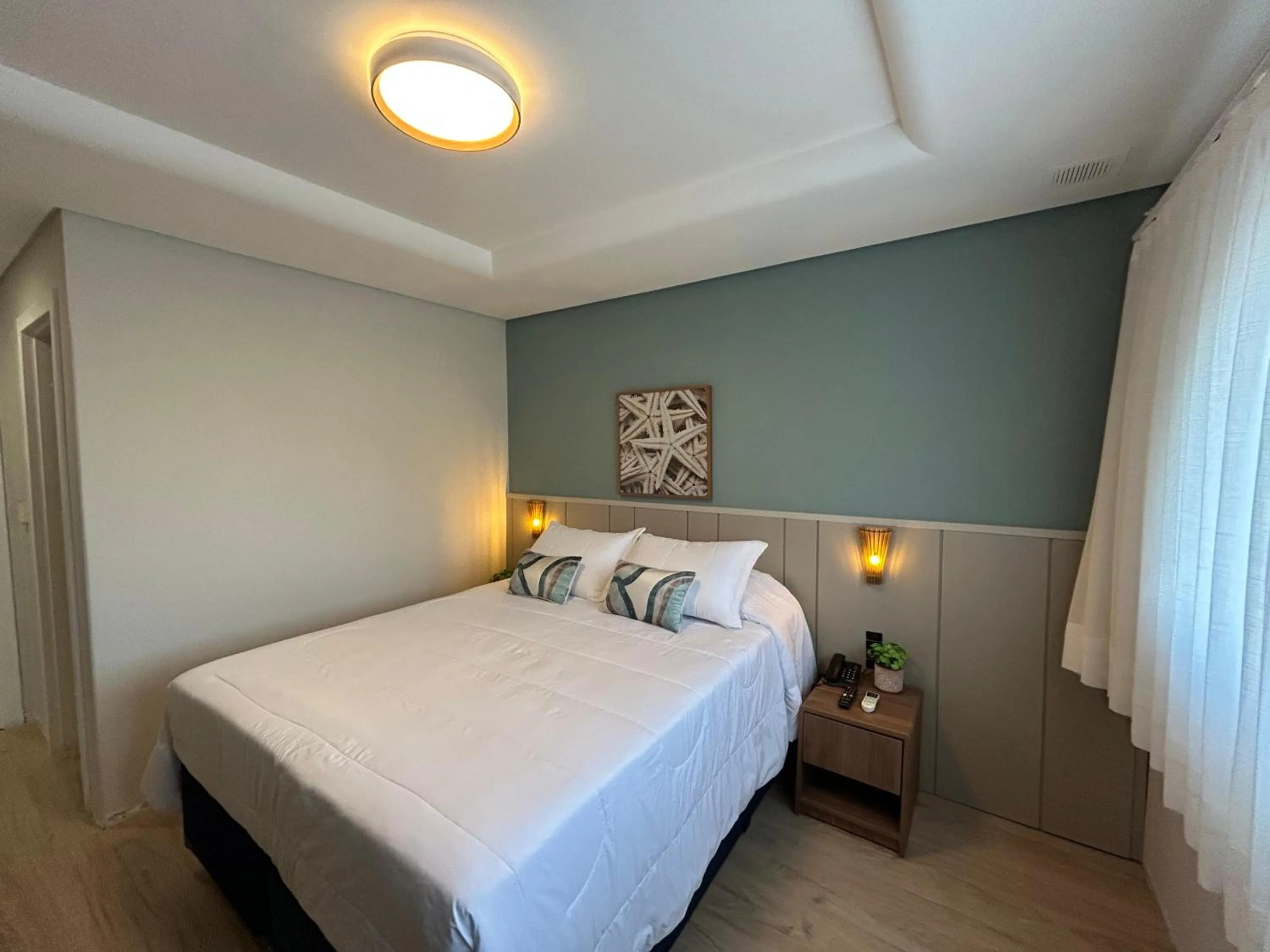 Bed in Hotel VillaReal Guaratuba - Caieiras