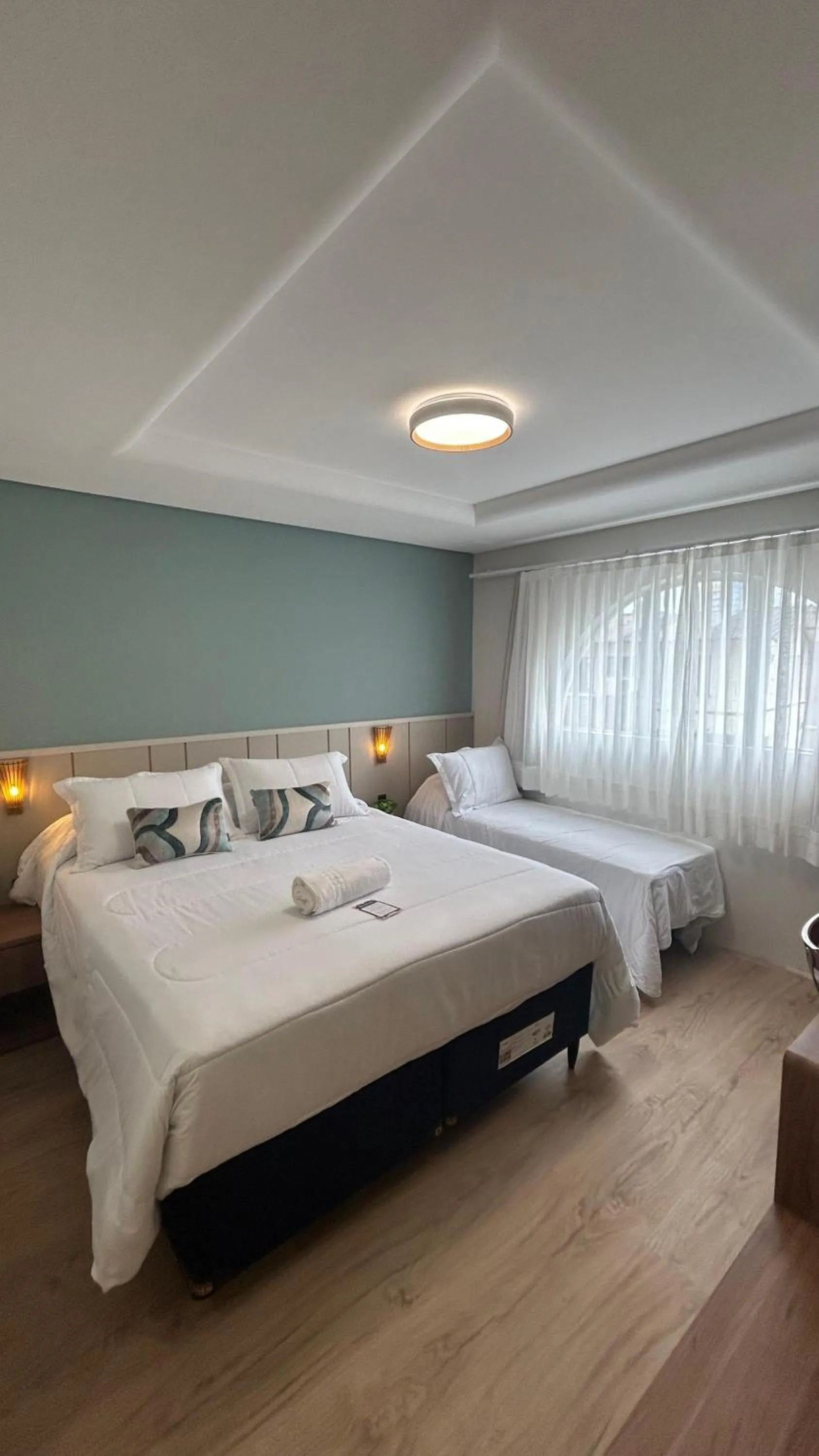 Bed in Hotel VillaReal Guaratuba - Caieiras