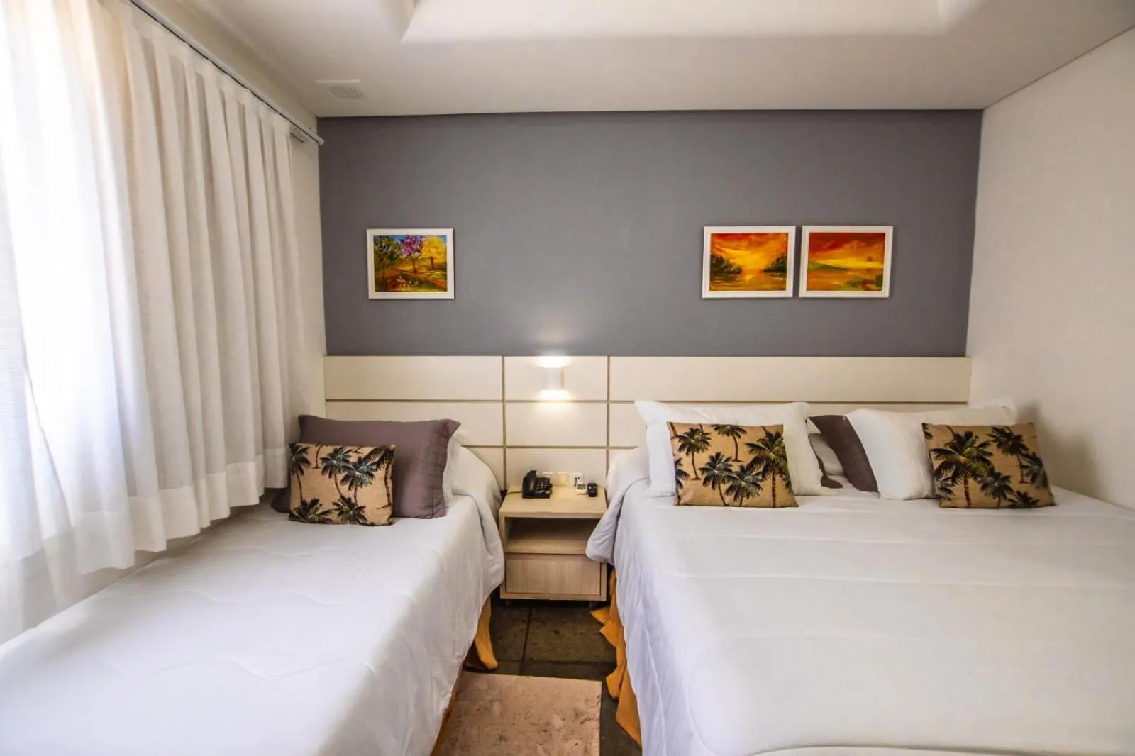 Bed in Hotel VillaReal Guaratuba - Caieiras