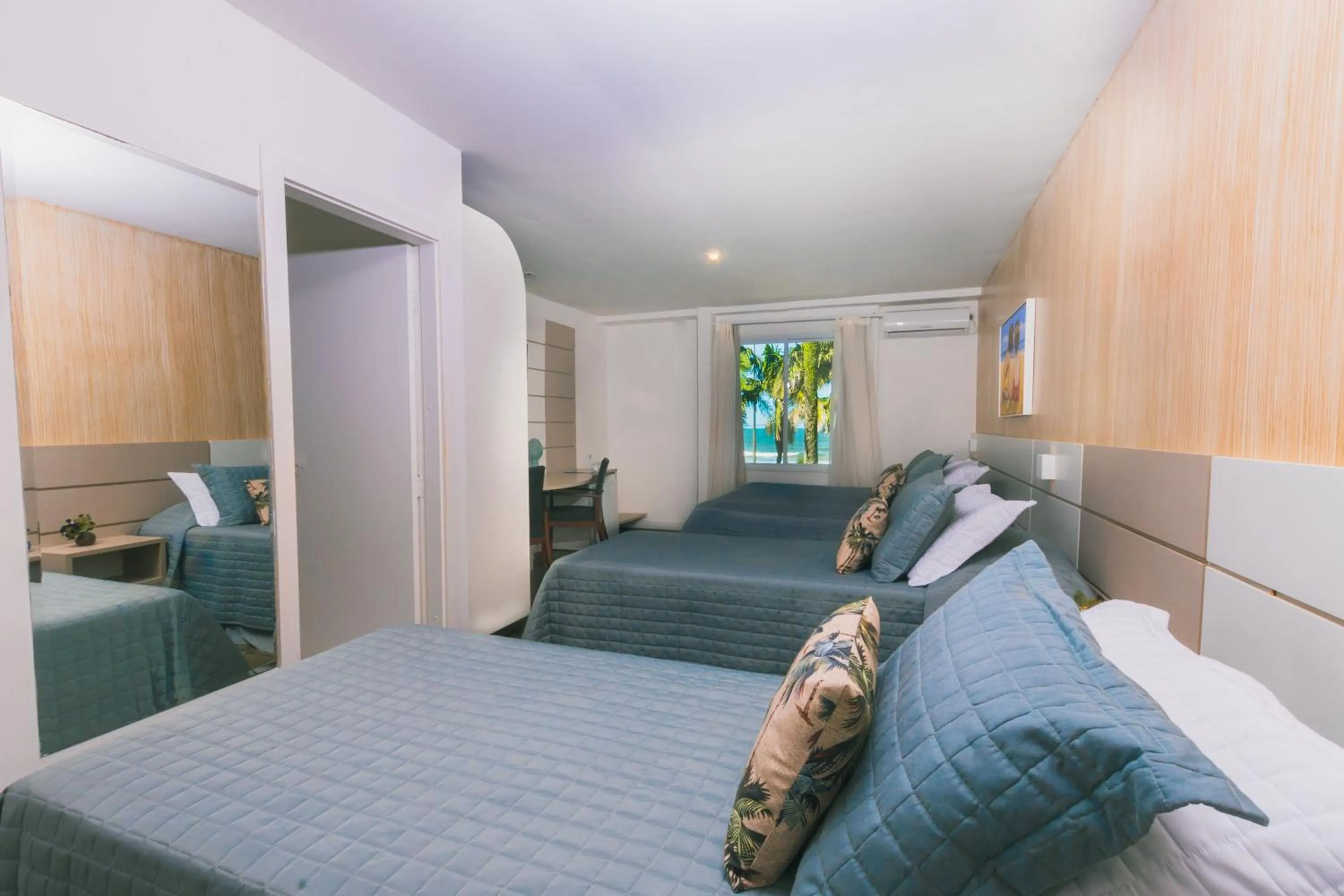 Bed in Hotel VillaReal Guaratuba - Caieiras