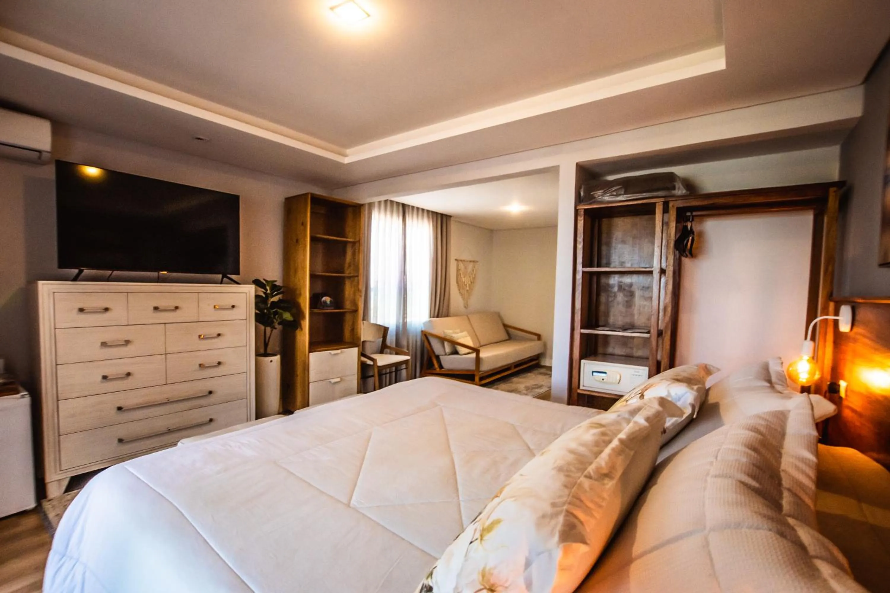 Bed in Hotel VillaReal Guaratuba - Caieiras