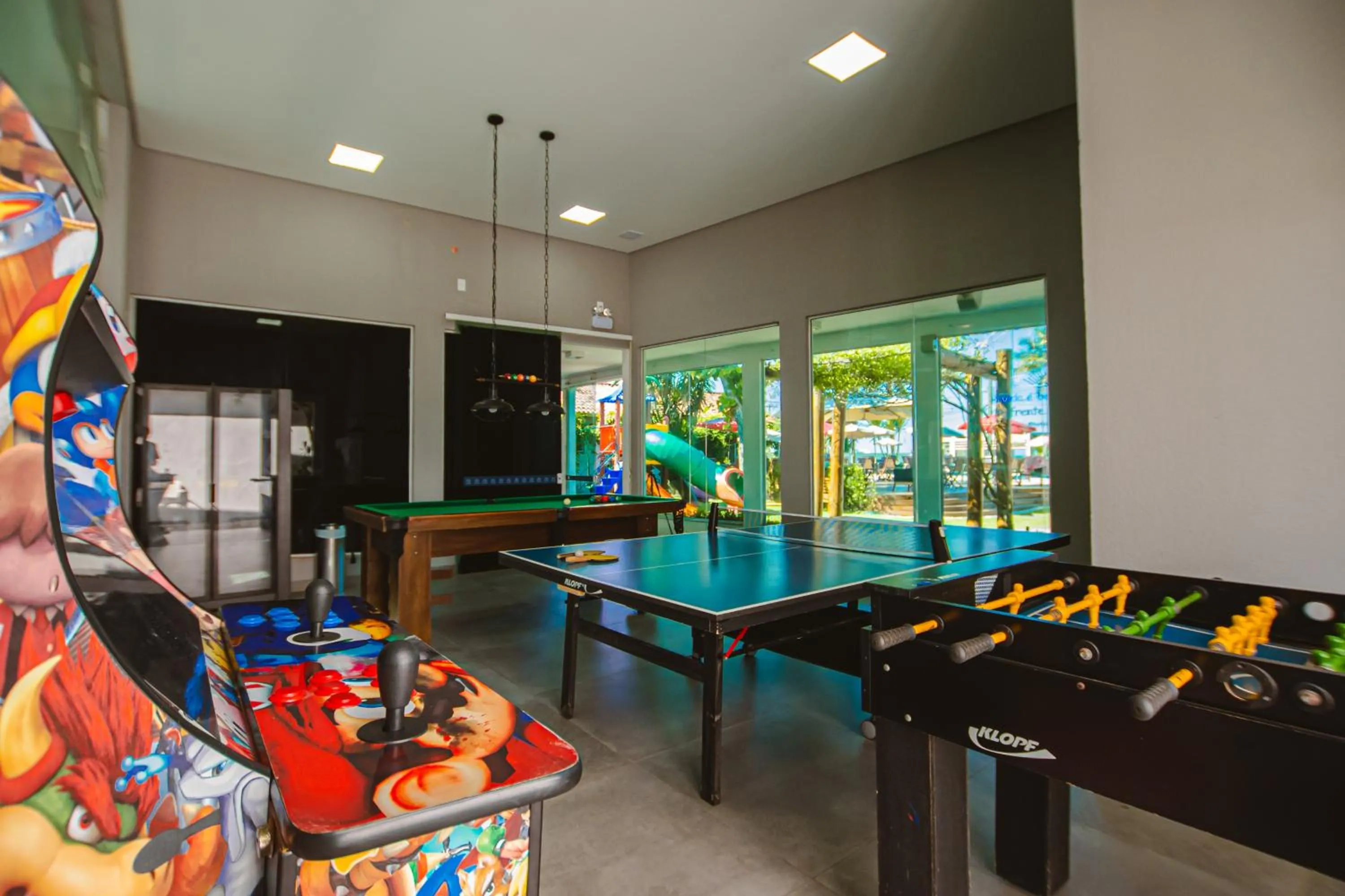 Game Room in Hotel VillaReal Guaratuba - Caieiras