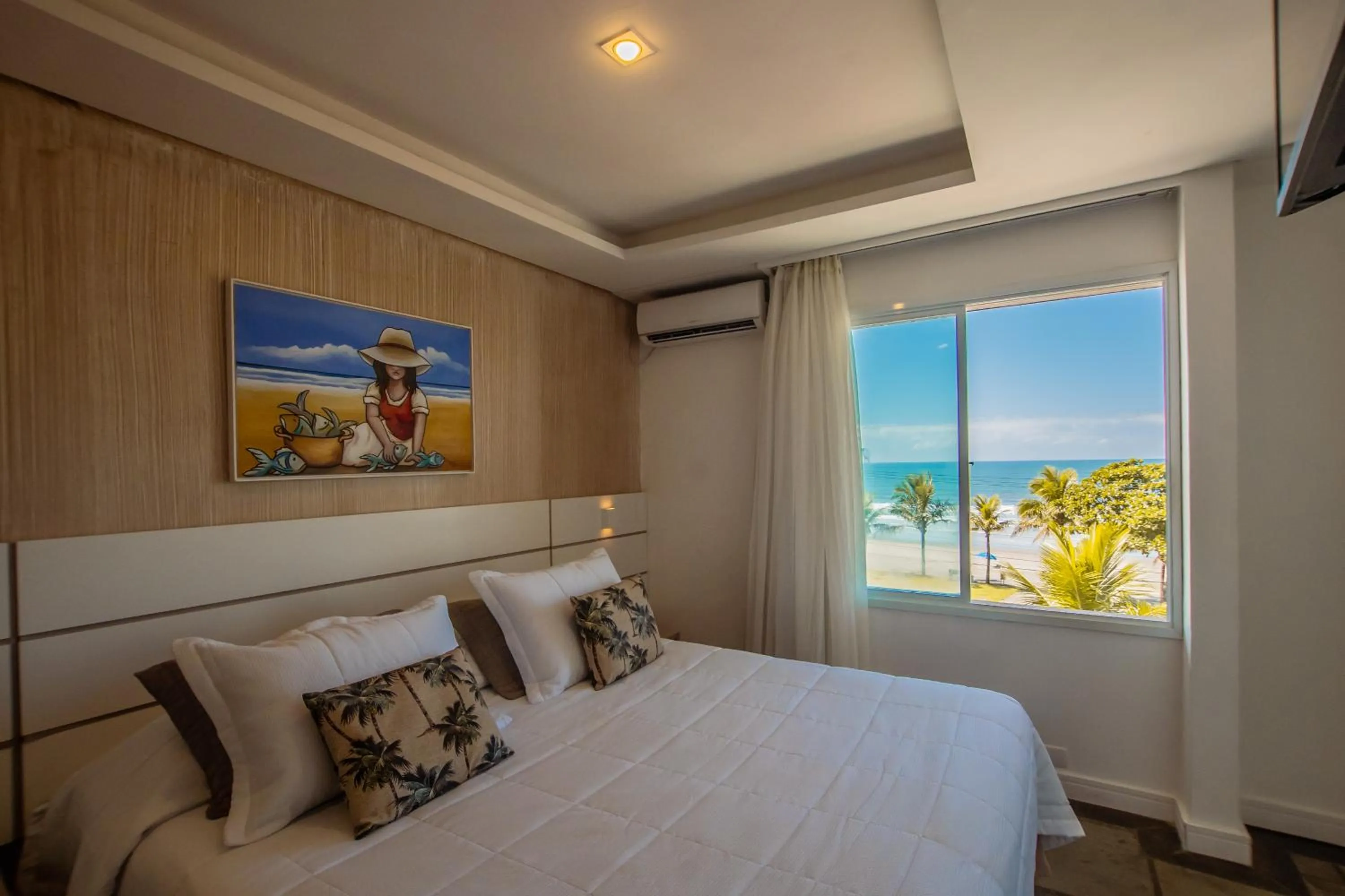 Bed in Hotel VillaReal Guaratuba - Caieiras