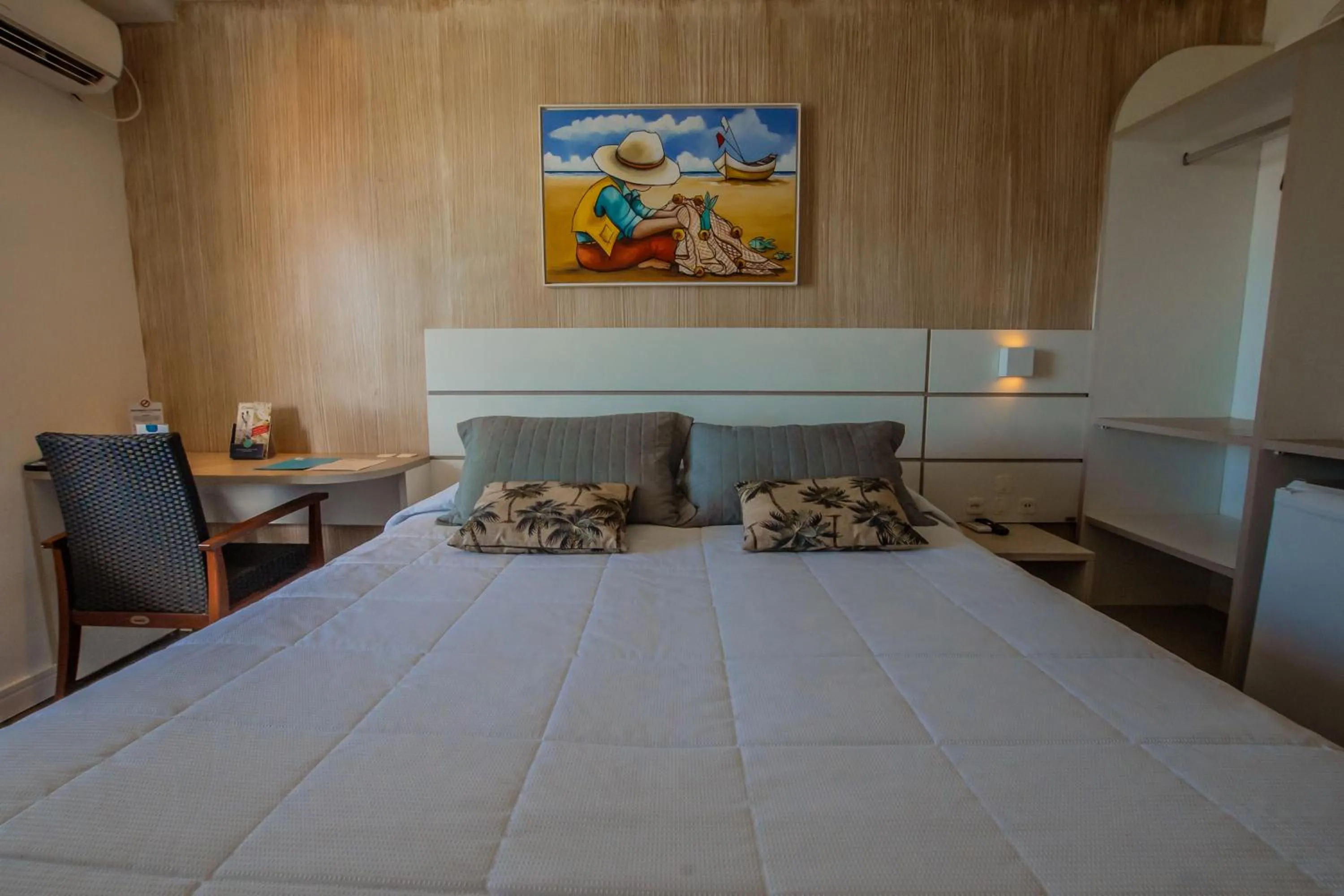 Bed in Hotel VillaReal Guaratuba - Caieiras