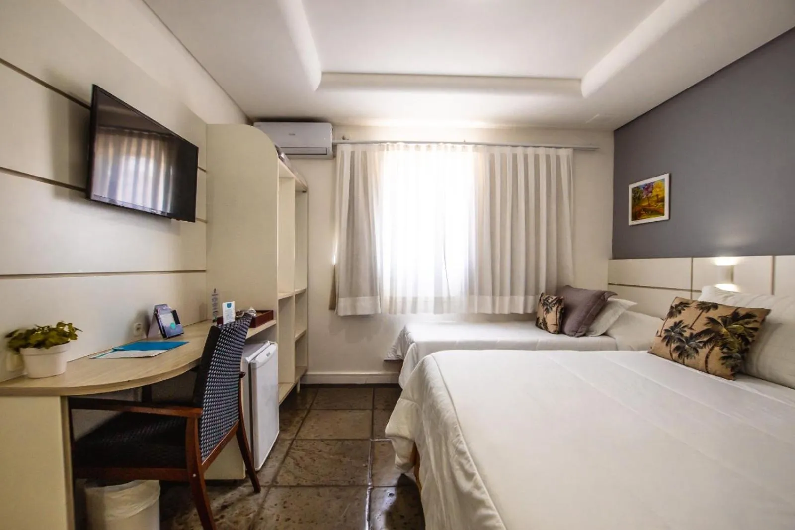 Bed in Hotel VillaReal Guaratuba - Caieiras