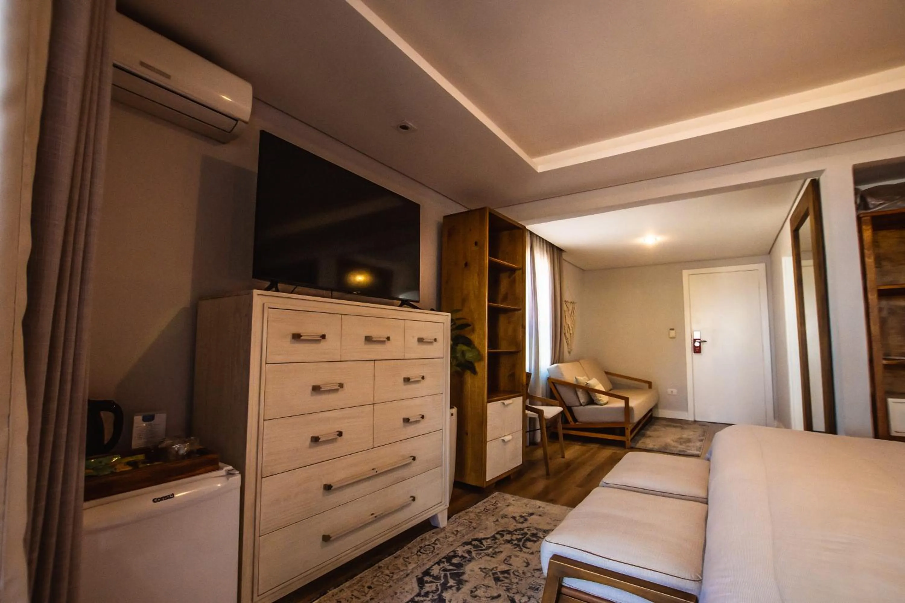 Bed in Hotel VillaReal Guaratuba - Caieiras