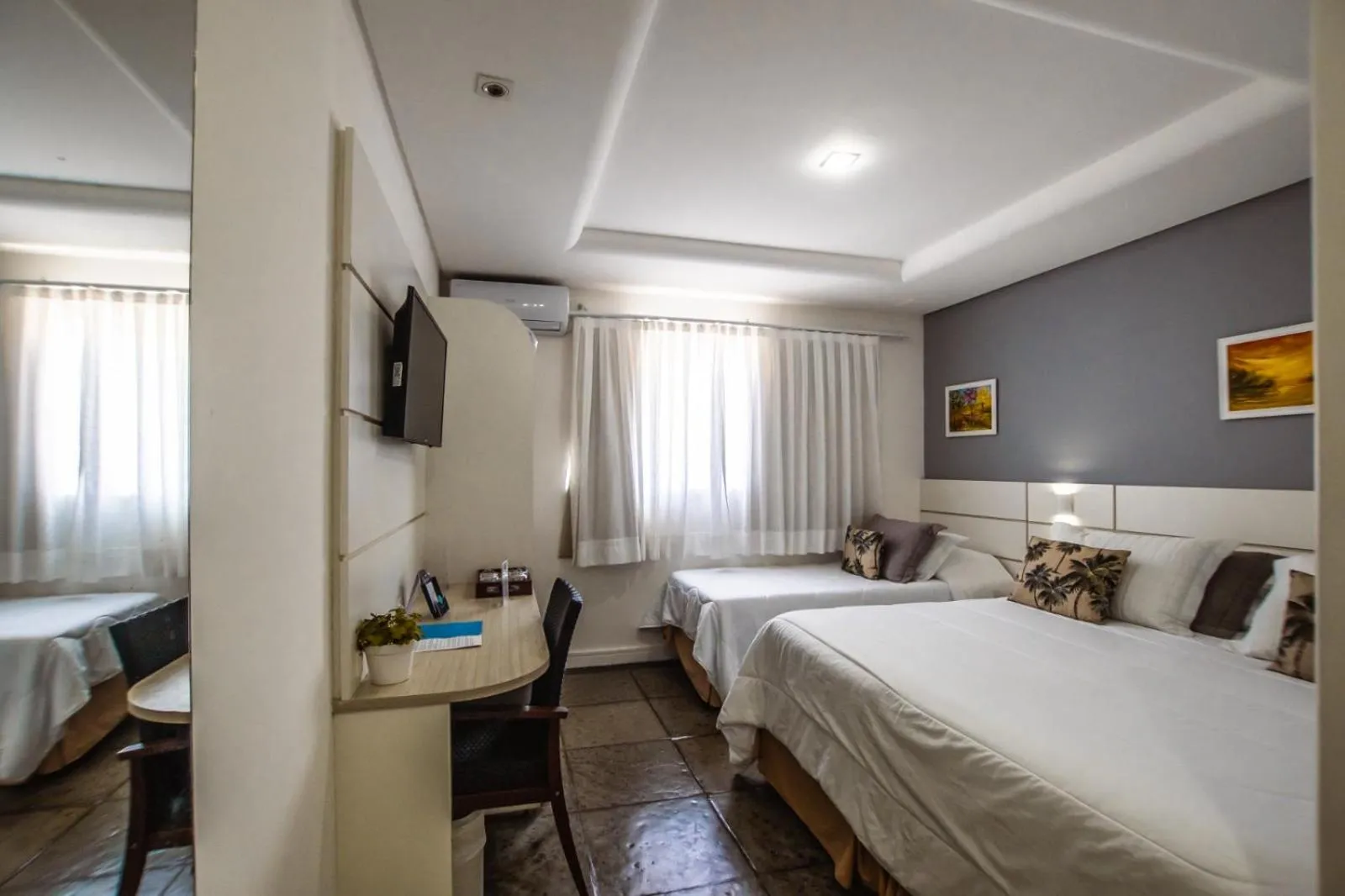 Bed in Hotel VillaReal Guaratuba - Caieiras