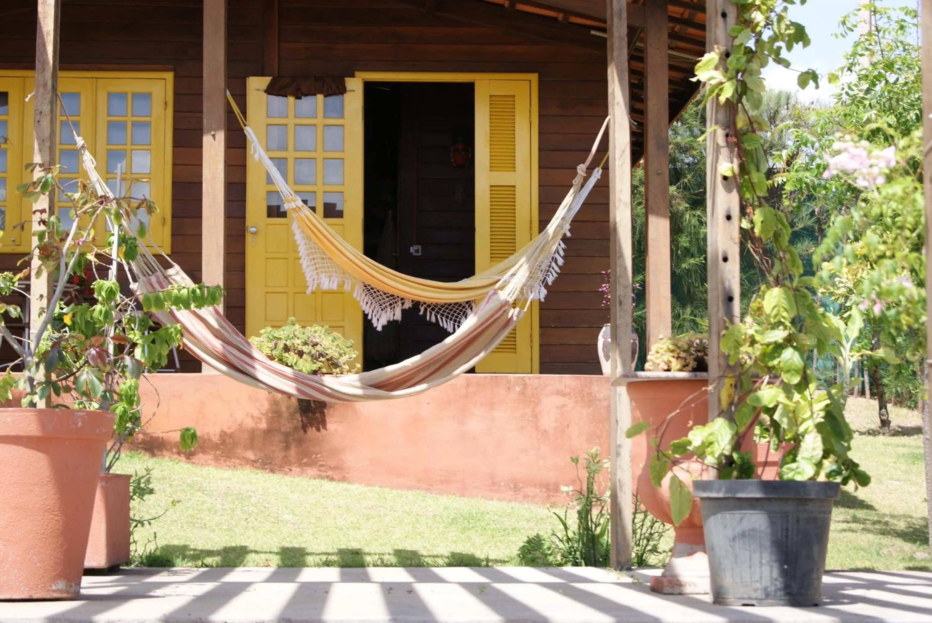 Balcony/Terrace in Pousada Cultural Canto dos Poetas